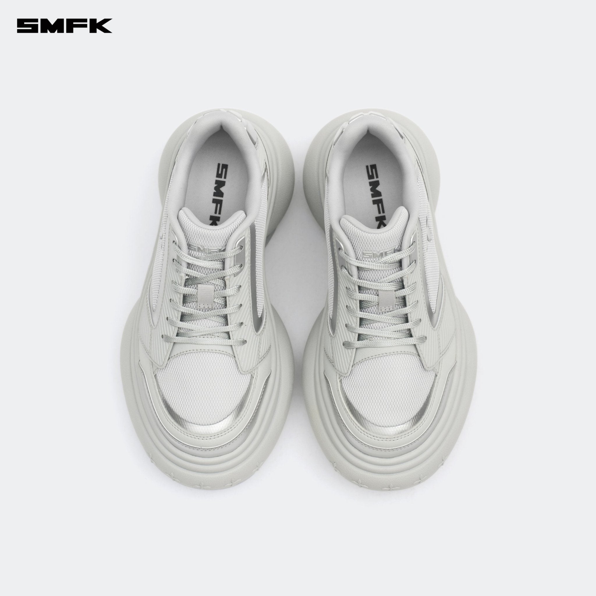 SMFK FUTURE RIPPLE High - heeled Sneaker In Gray | MADAX