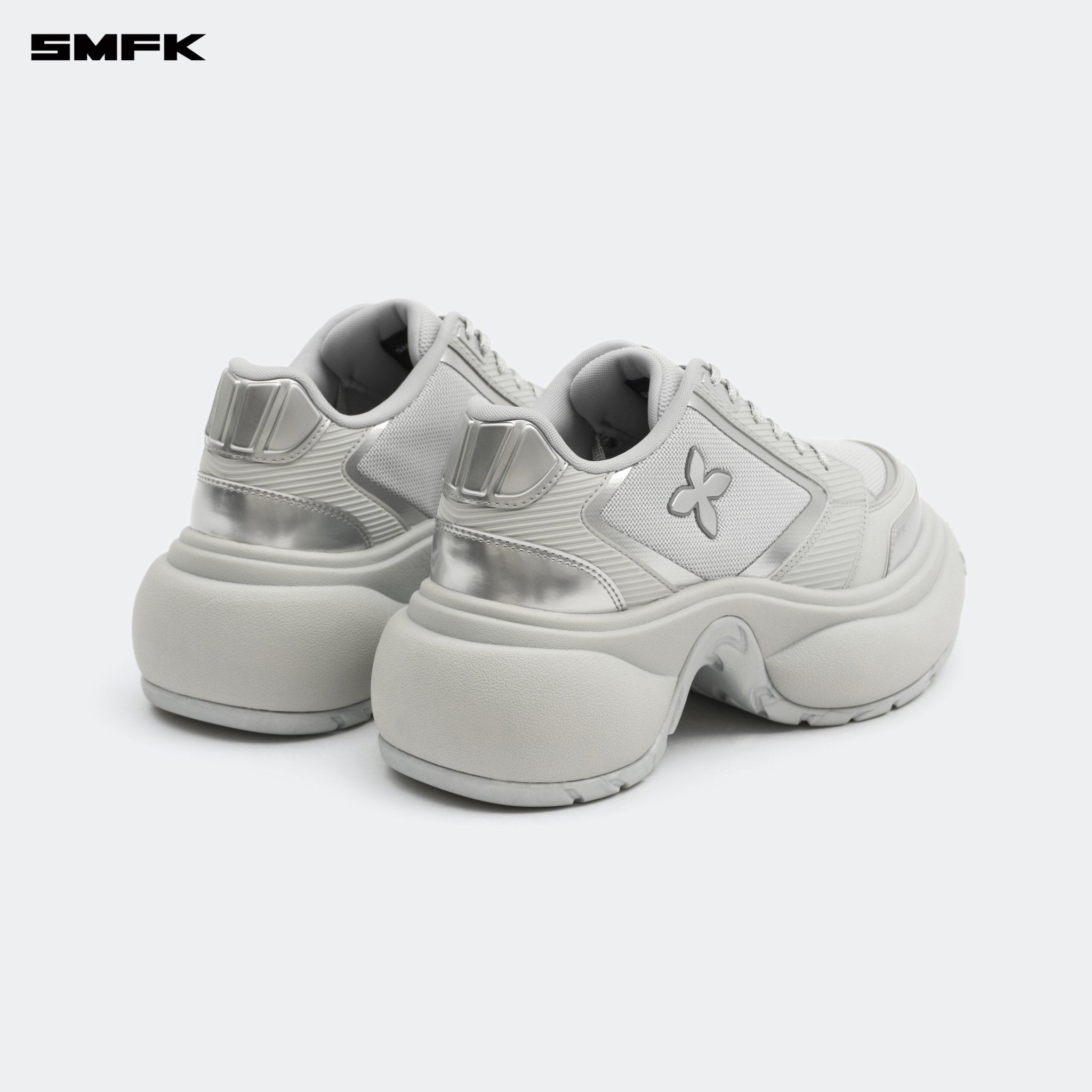 SMFK FUTURE RIPPLE High - heeled Sneaker In Gray | MADAX