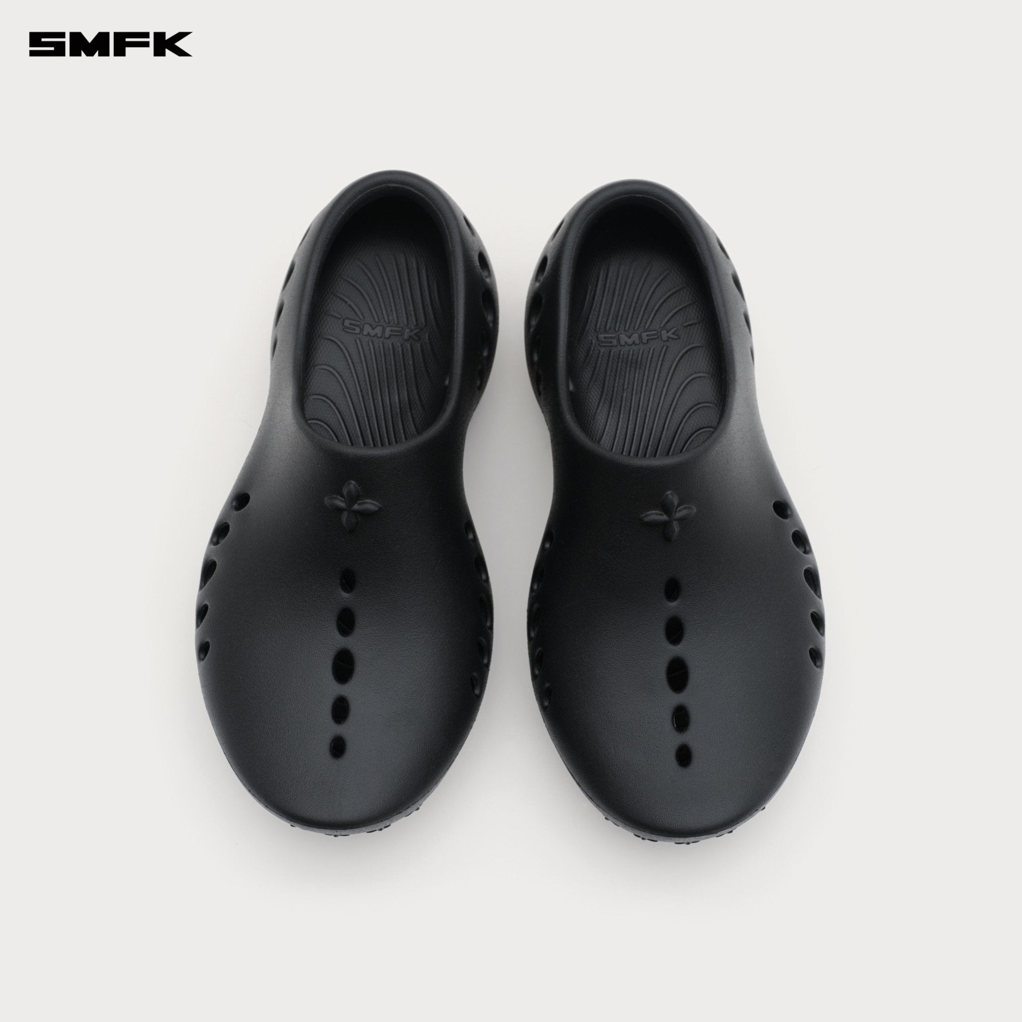 SMFK Future Ripple Intergrated Sandal In Black | MADAX