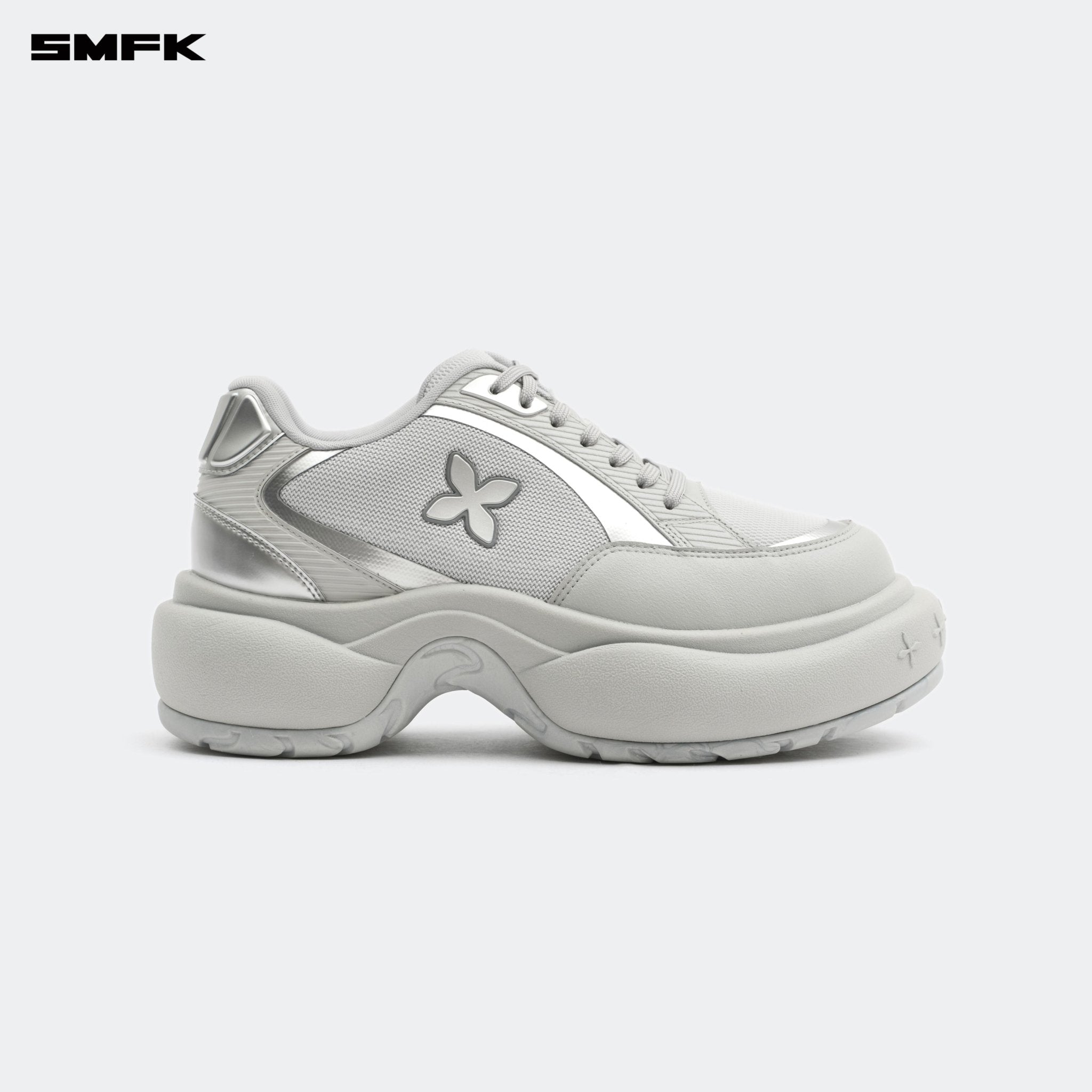 SMFK FUTURE RIPPLE Thick - soled Sneaker In Gray | MADAX