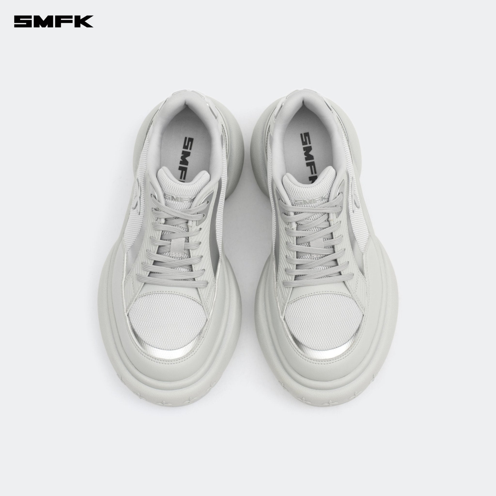 SMFK FUTURE RIPPLE Thick - soled Sneaker In Gray | MADAX