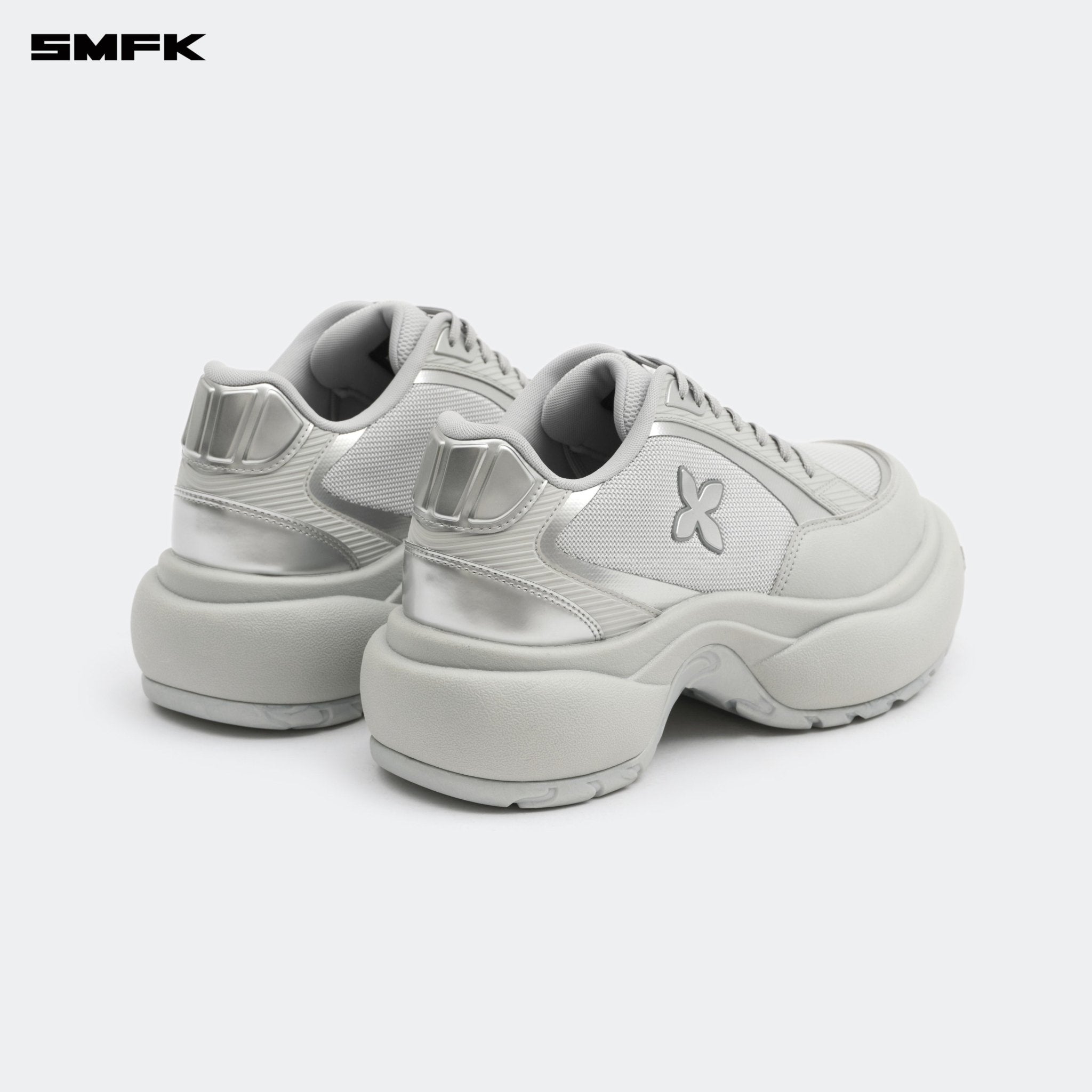 SMFK FUTURE RIPPLE Thick - soled Sneaker In Gray | MADAX