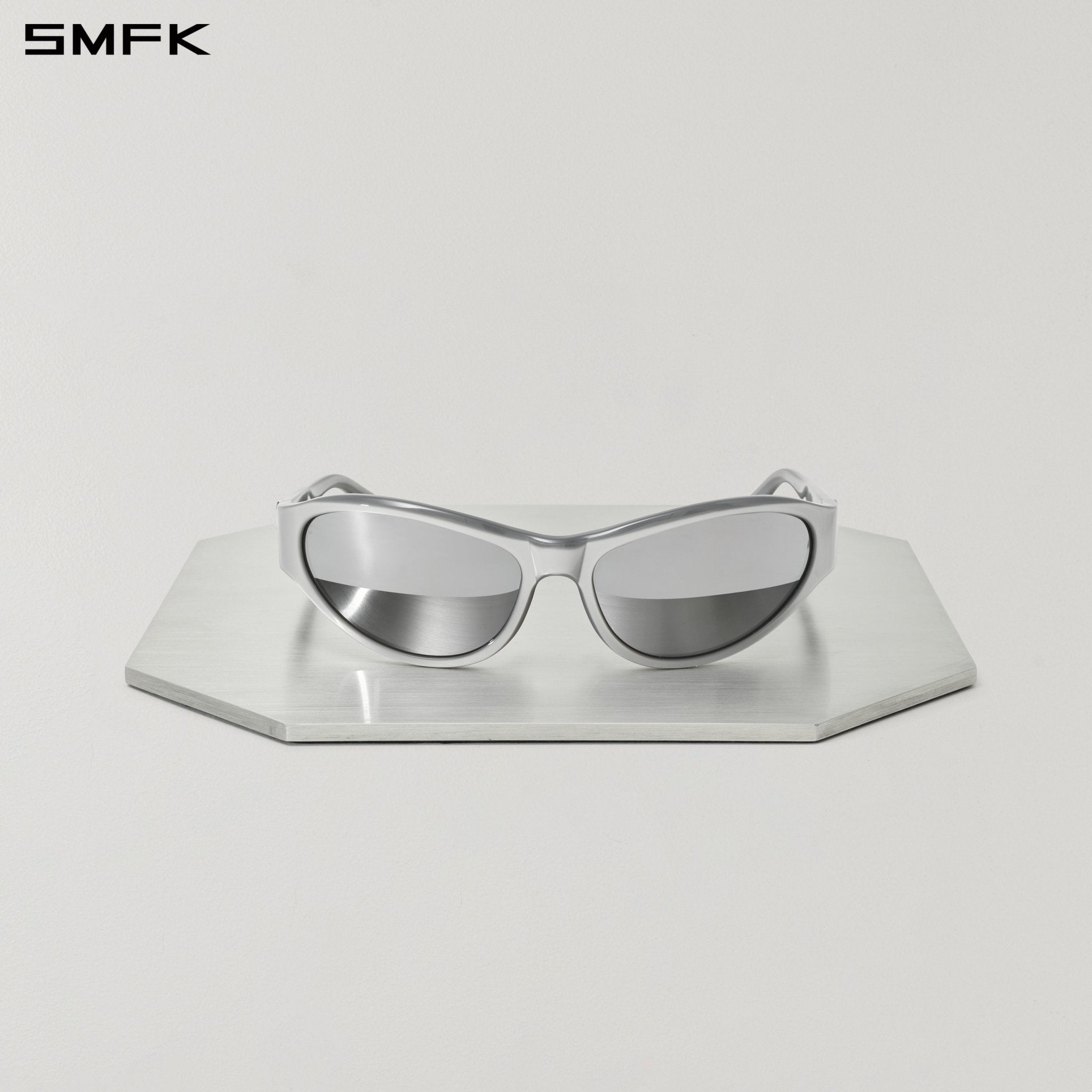 SMFK Future Storm Classic Sunglasses in Silver | MADAX