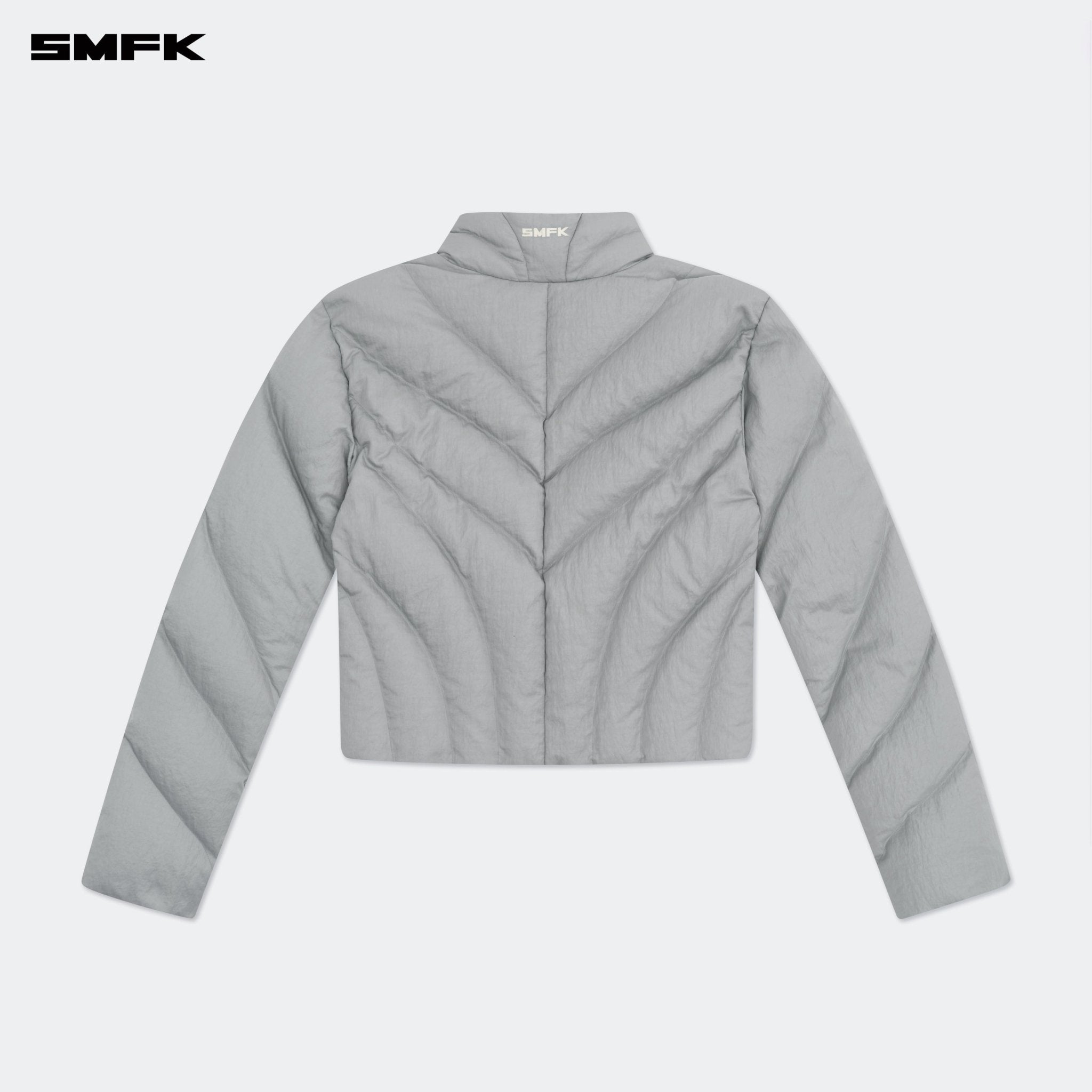 SMFK FUTURE Storm Down Puff Jacket In Gray | MADAX