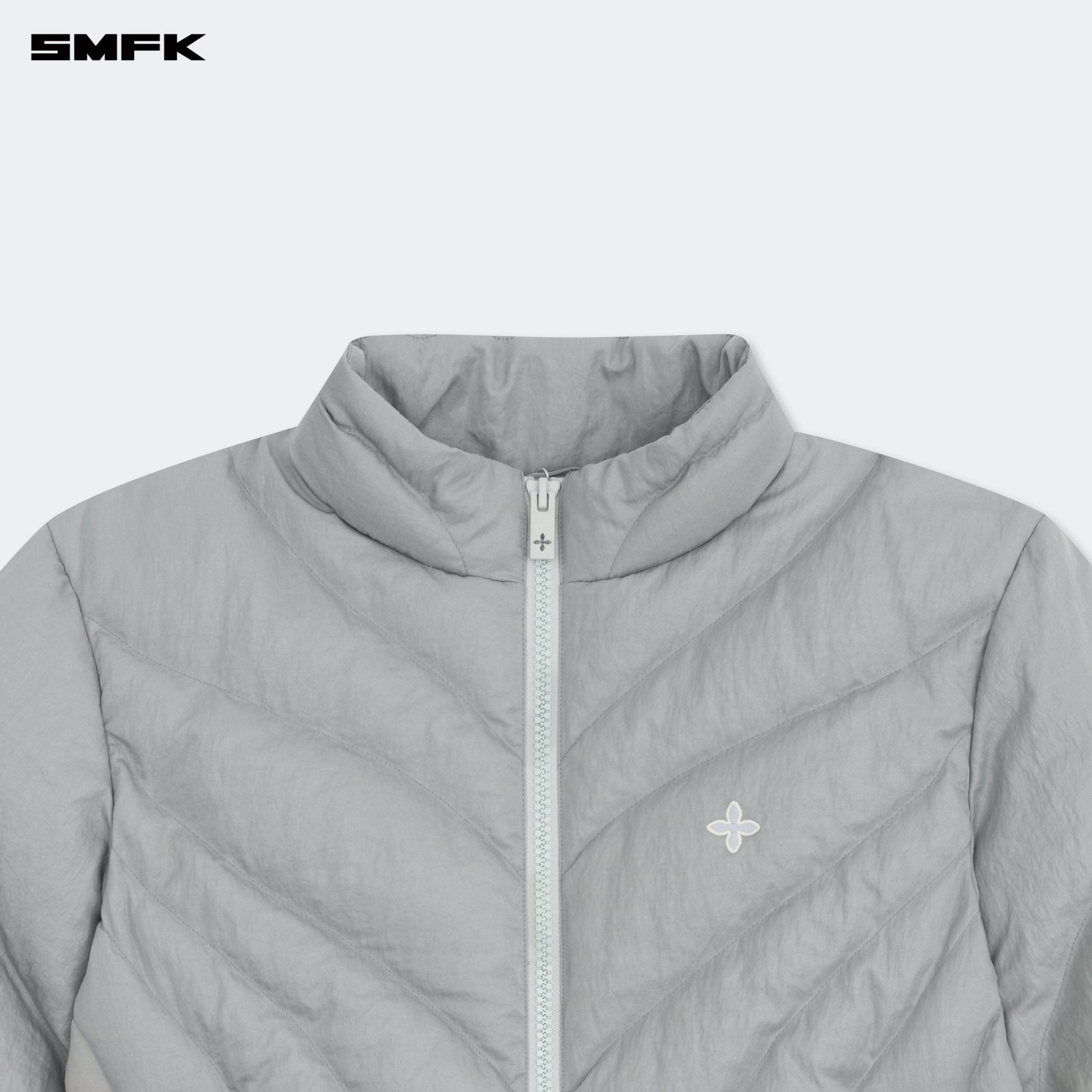 SMFK FUTURE Storm Down Puff Jacket In Gray | MADAX