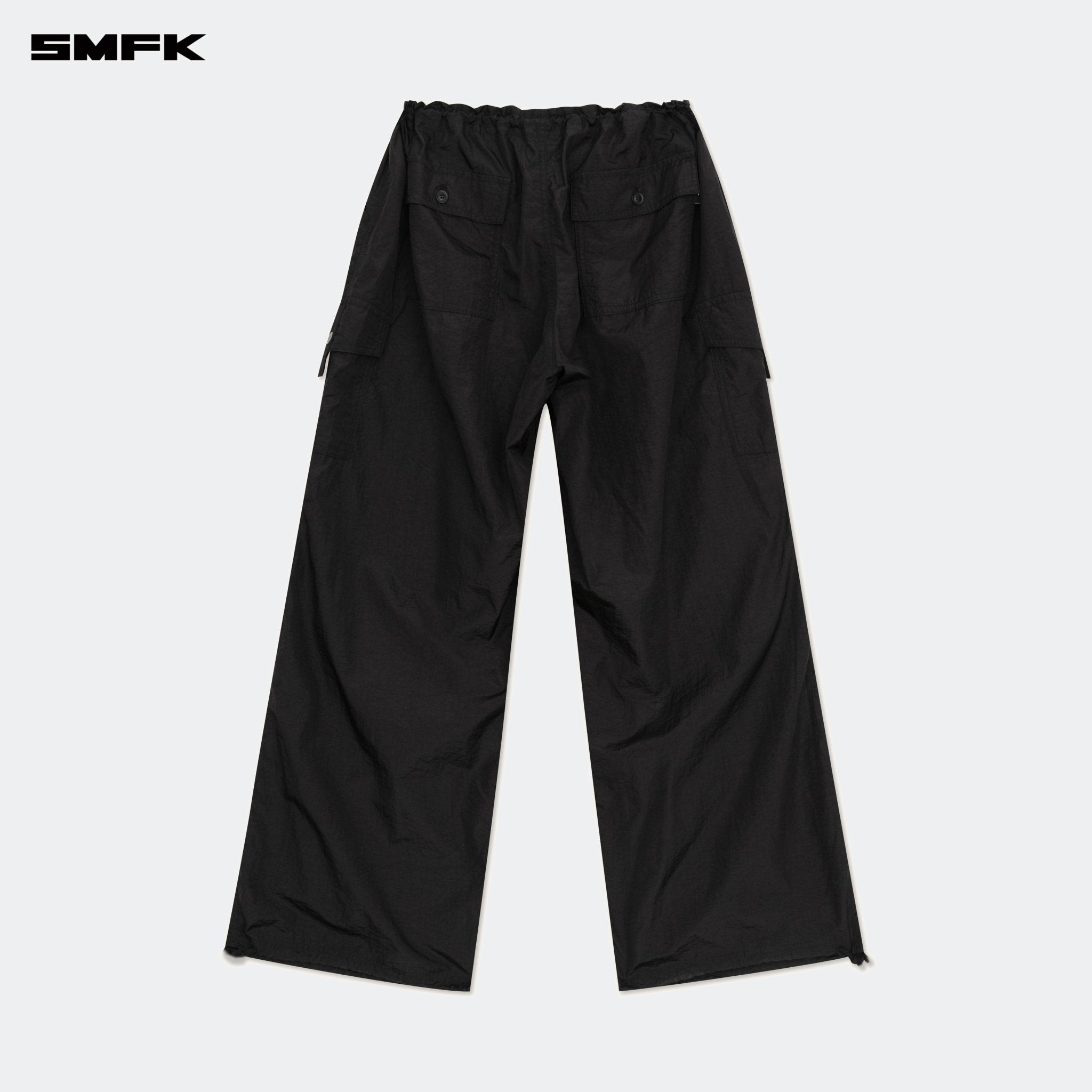 SMFK FUTURE Storm Hunting Loose Paratrooper Pants Black | MADAX