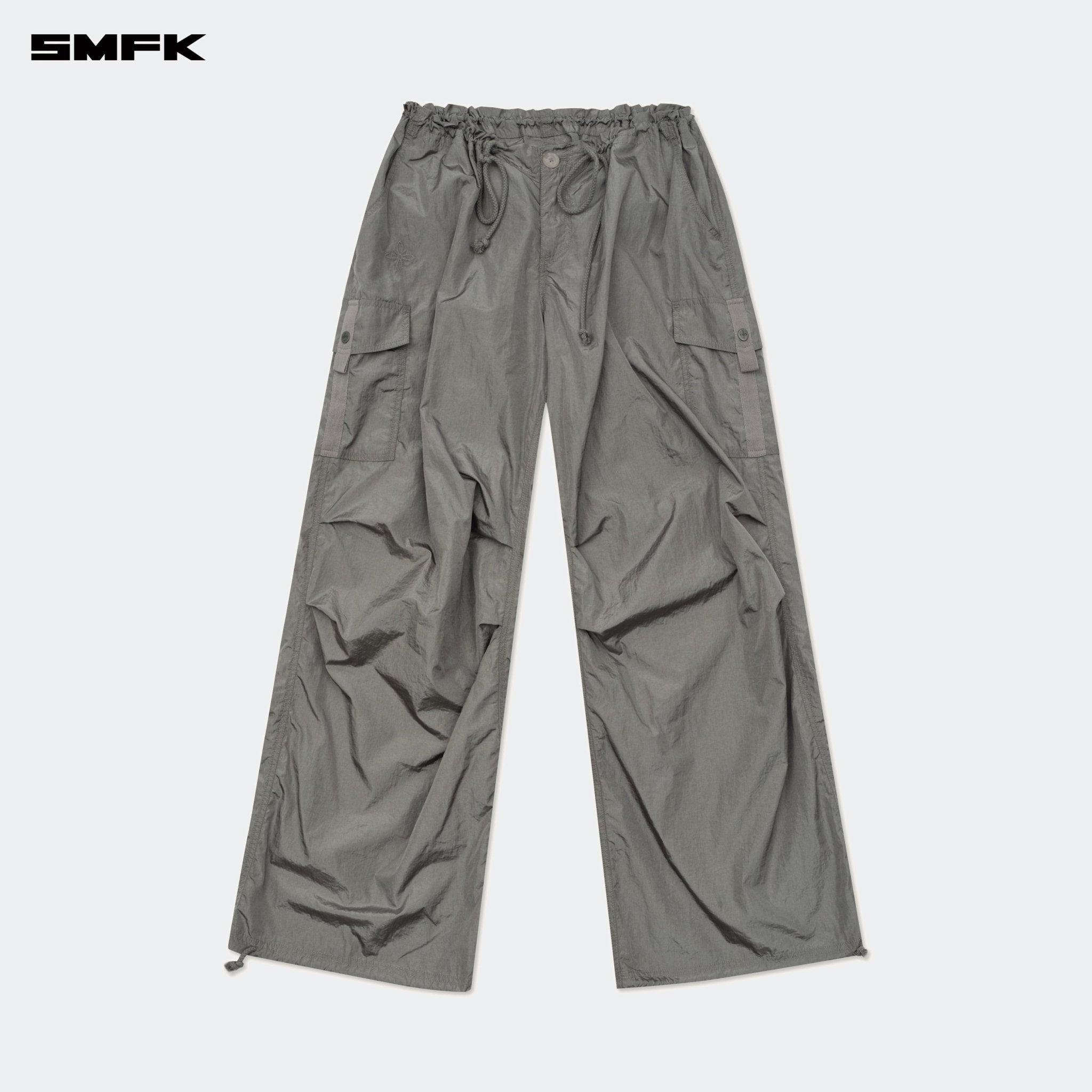 SMFK FUTURE Storm Hunting Loose Paratrooper Pants Dark Gray | MADAX