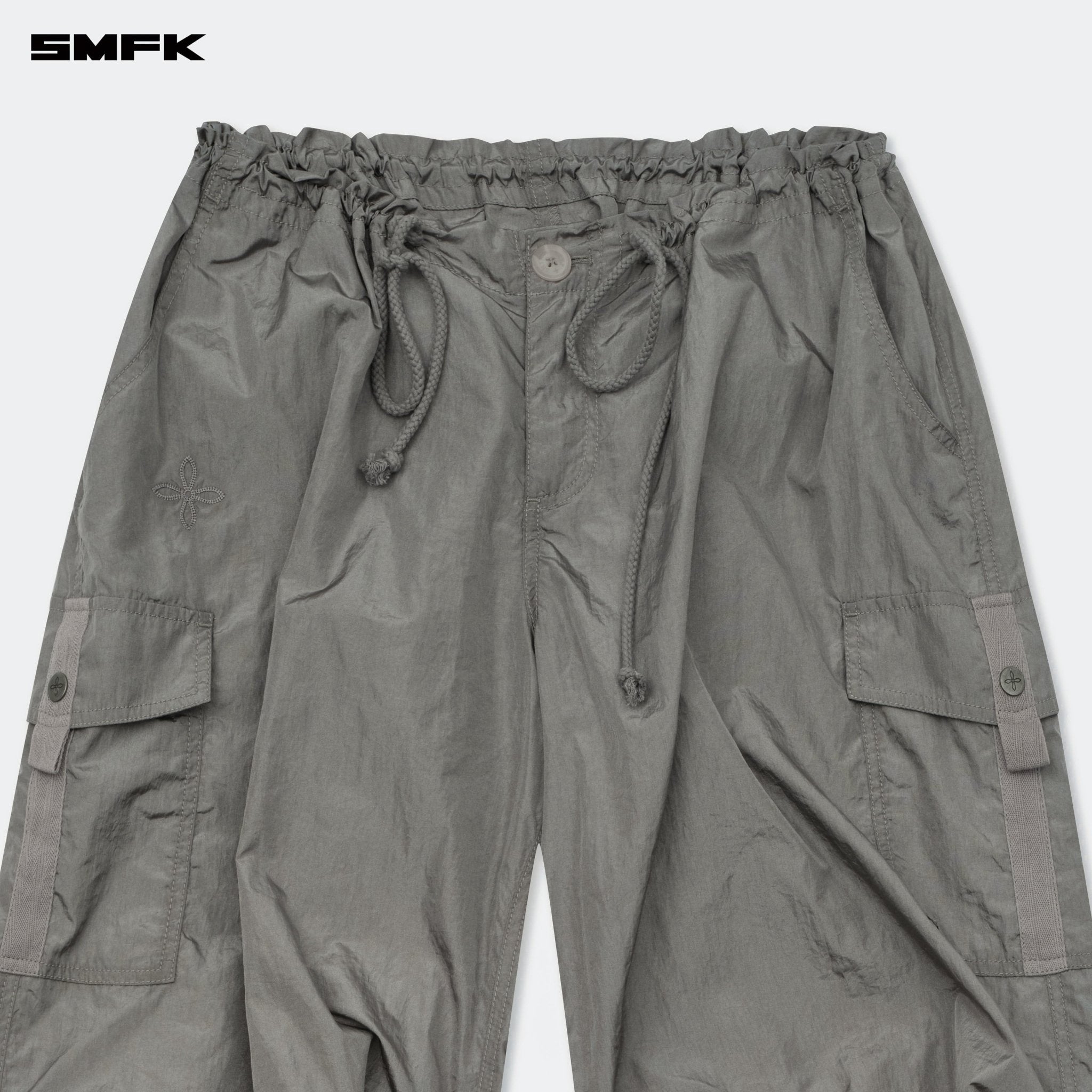 SMFK FUTURE Storm Hunting Loose Paratrooper Pants Dark Gray | MADAX