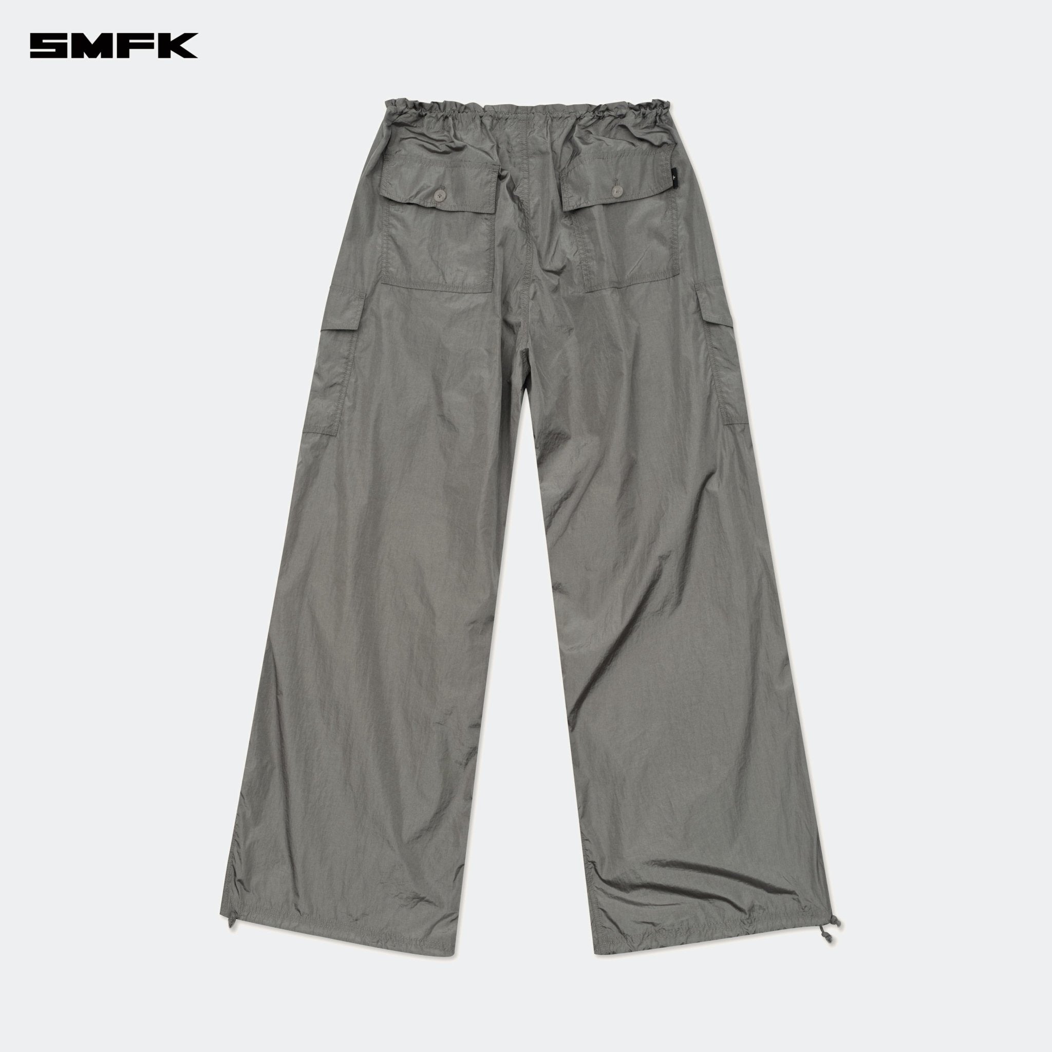 SMFK FUTURE Storm Hunting Loose Paratrooper Pants Dark Gray | MADAX