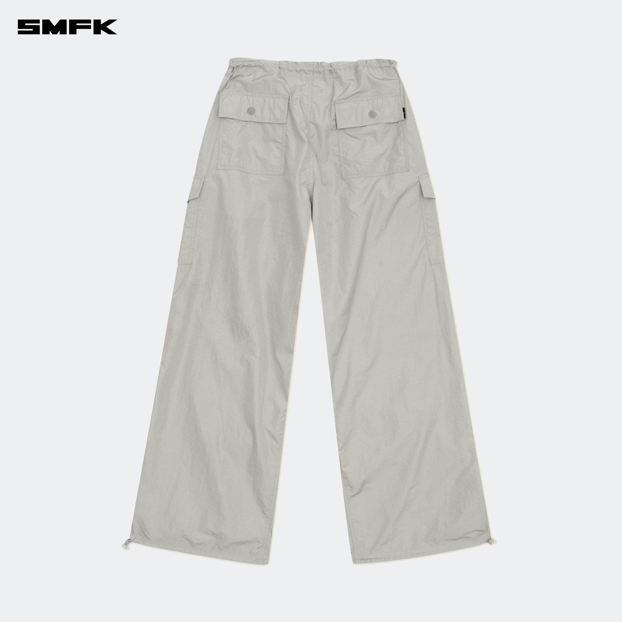 SMFK FUTURE Storm Hunting Loose Paratrooper Pants Silver | MADAX