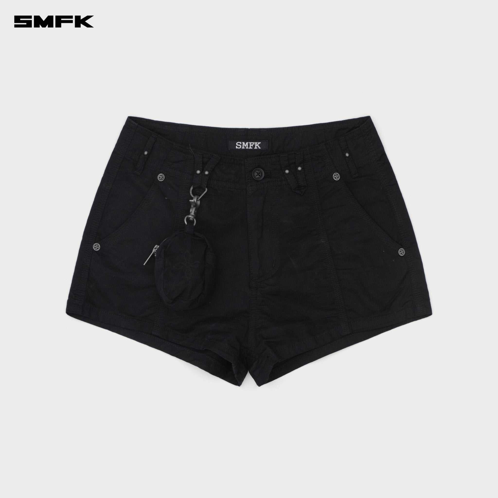 SMFK Future Storm Outdoor Work Shorts In Black | MADAX