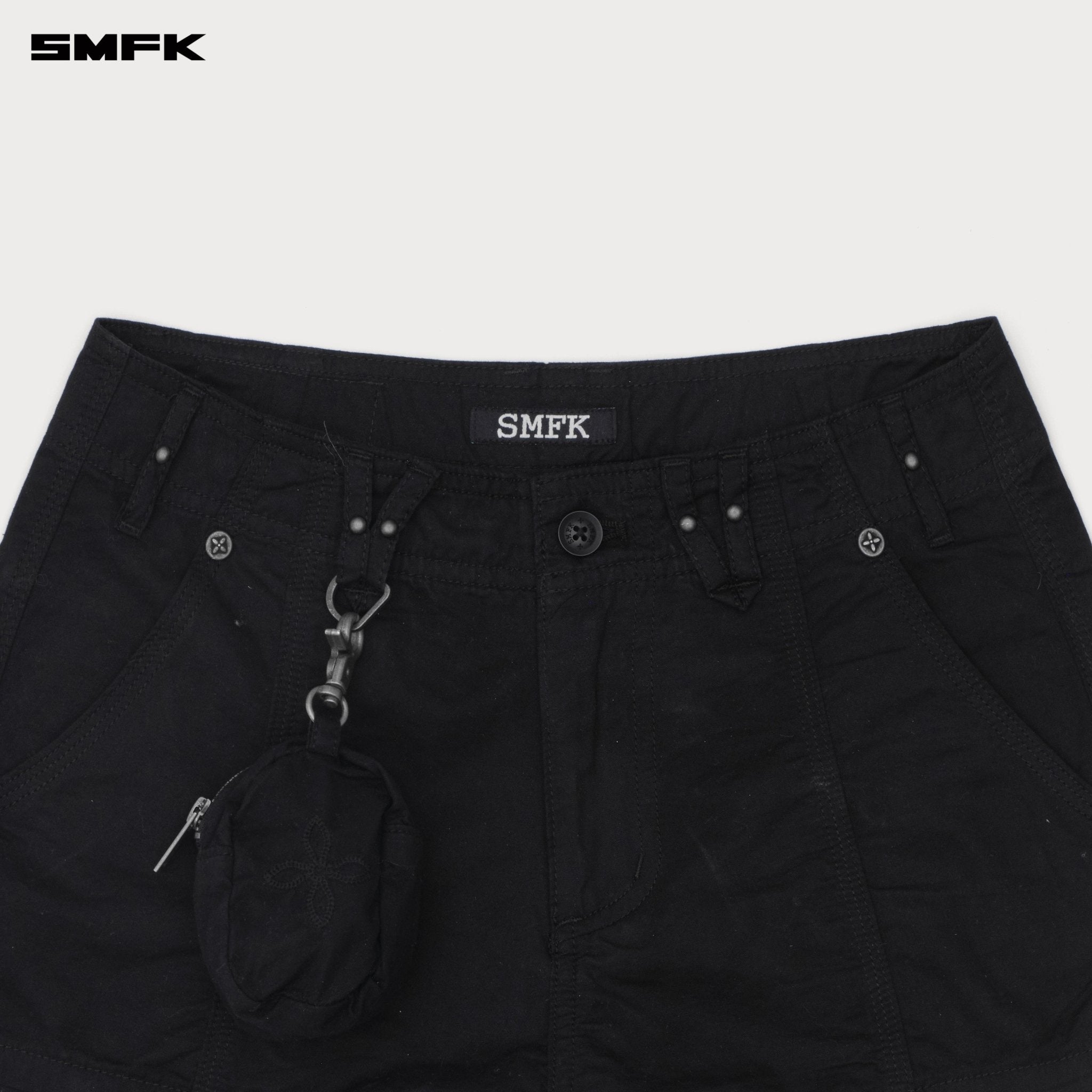 SMFK Future Storm Outdoor Work Shorts In Black | MADAX