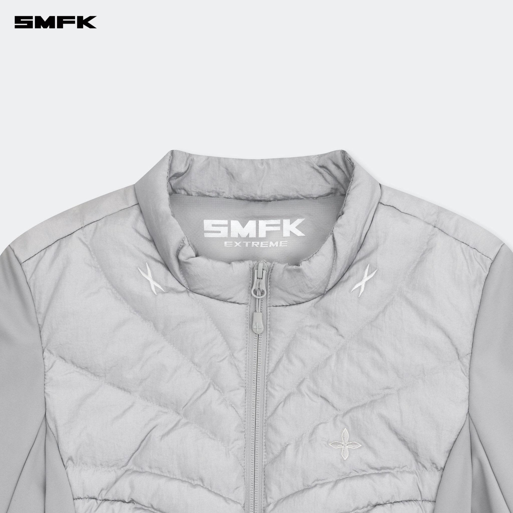 SMFK Future Storm Puff Down Jacket Gray | MADAX