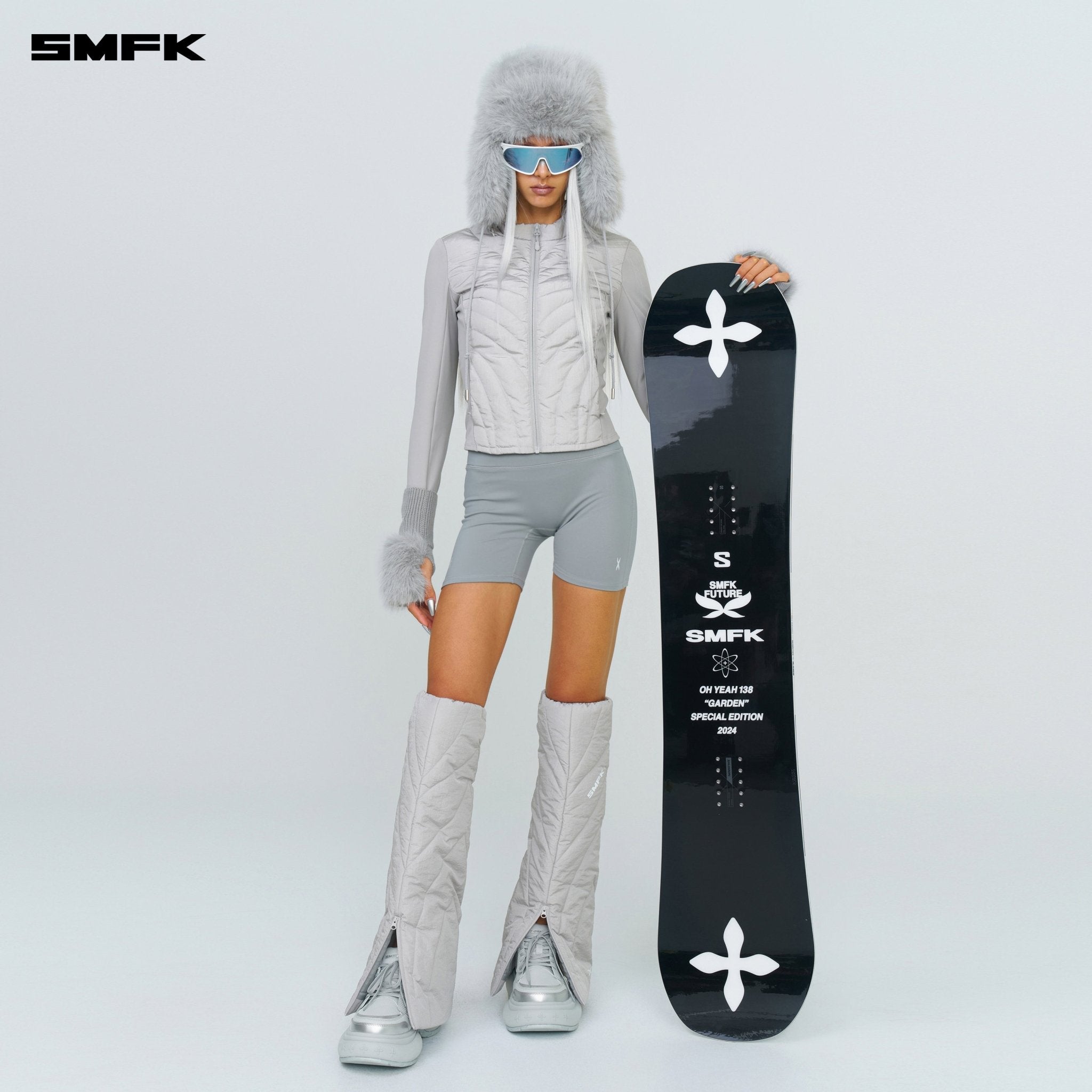 SMFK Future Storm Puff Down Jacket Gray | MADAX