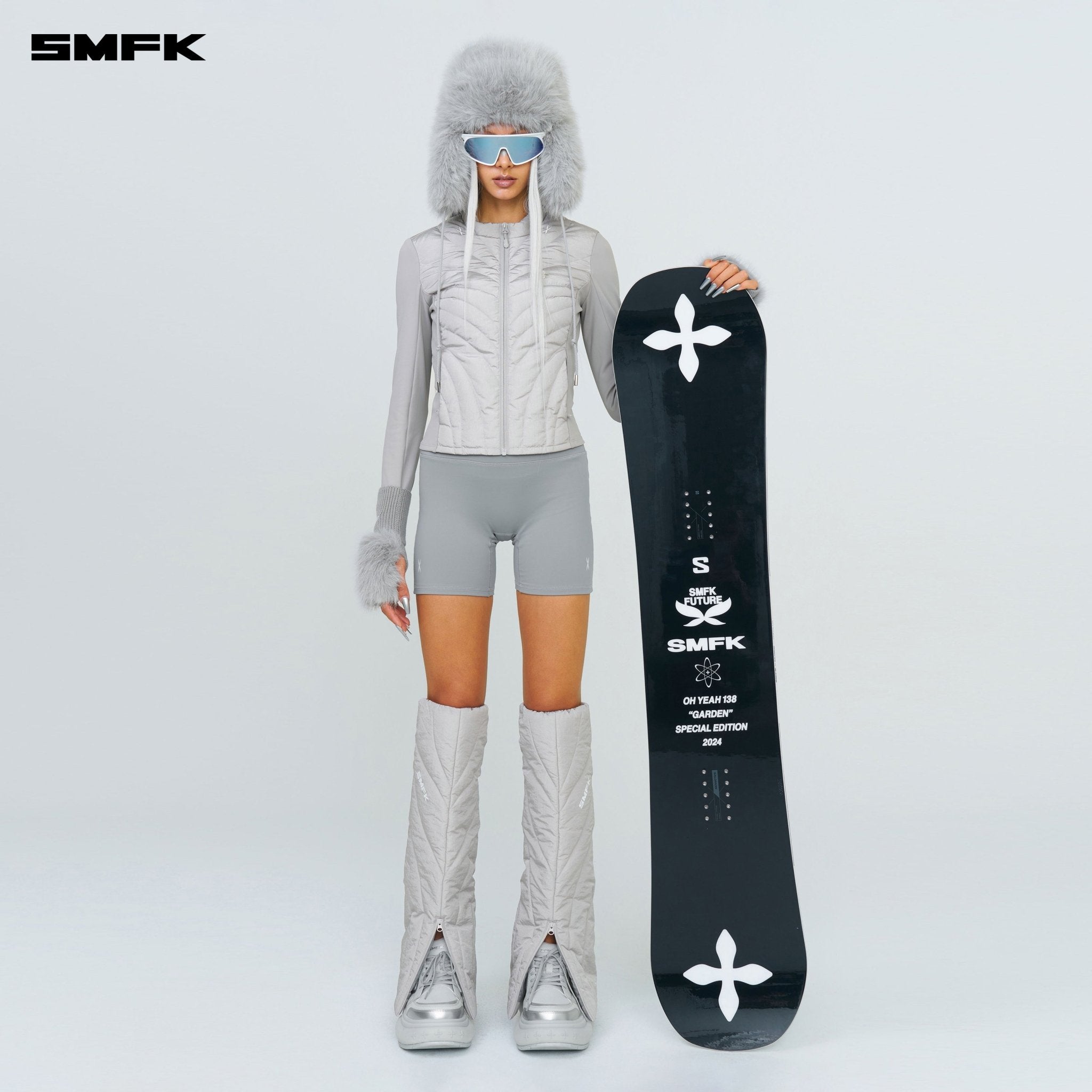 SMFK Future Storm Puff Down Jacket Gray | MADAX