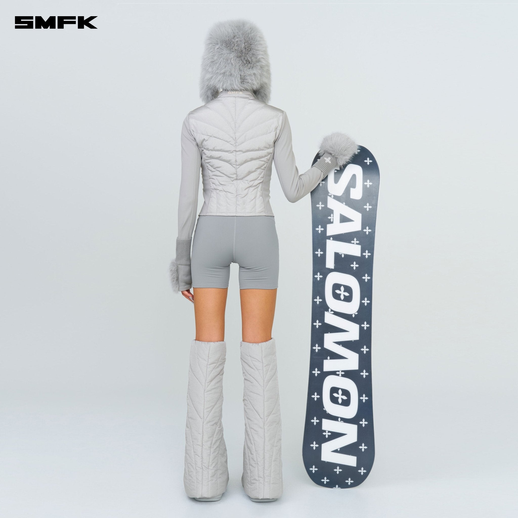 SMFK Future Storm Puff Down Jacket Gray | MADAX