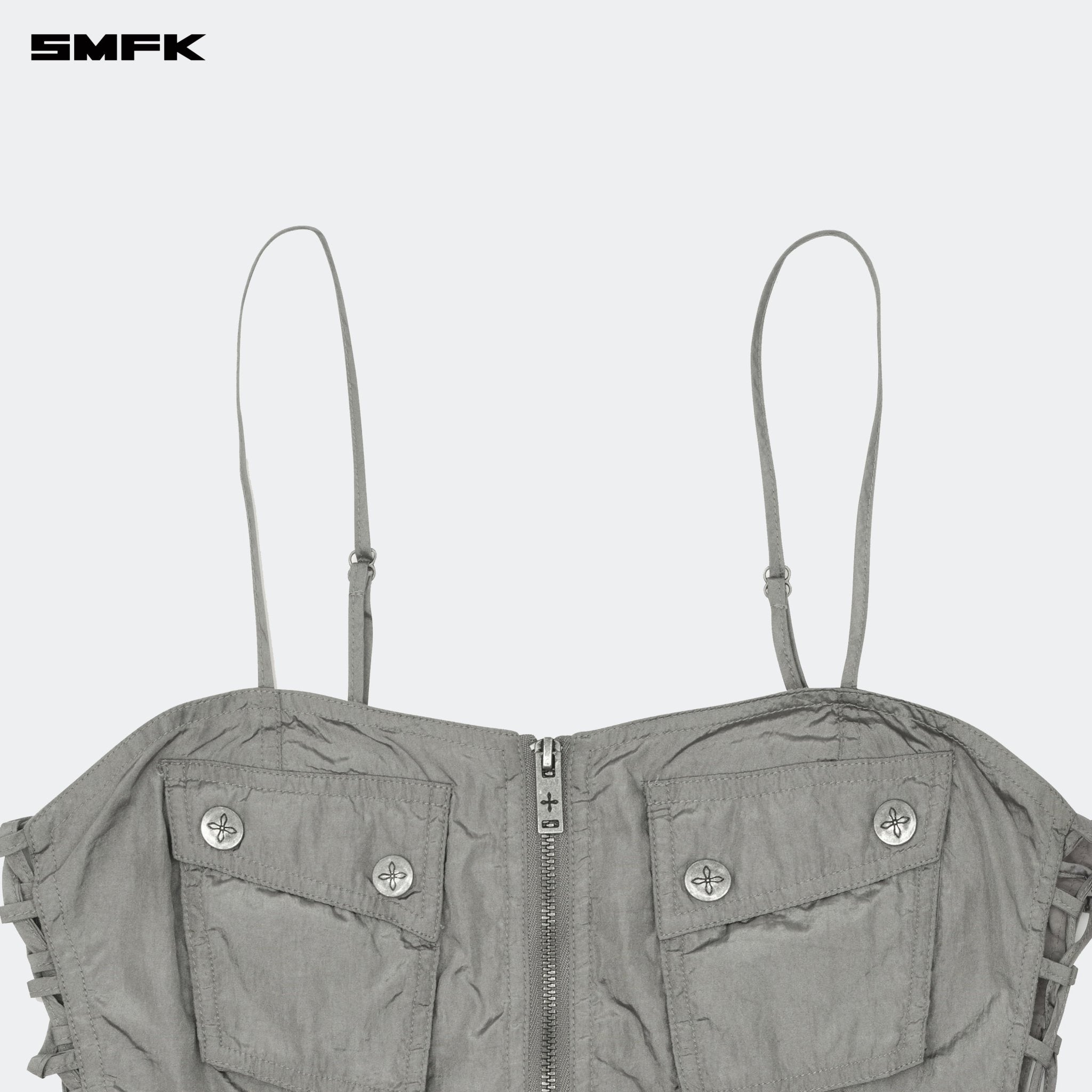 SMFK FUTURE Storm Utility Tank Top Dark Gray | MADAX