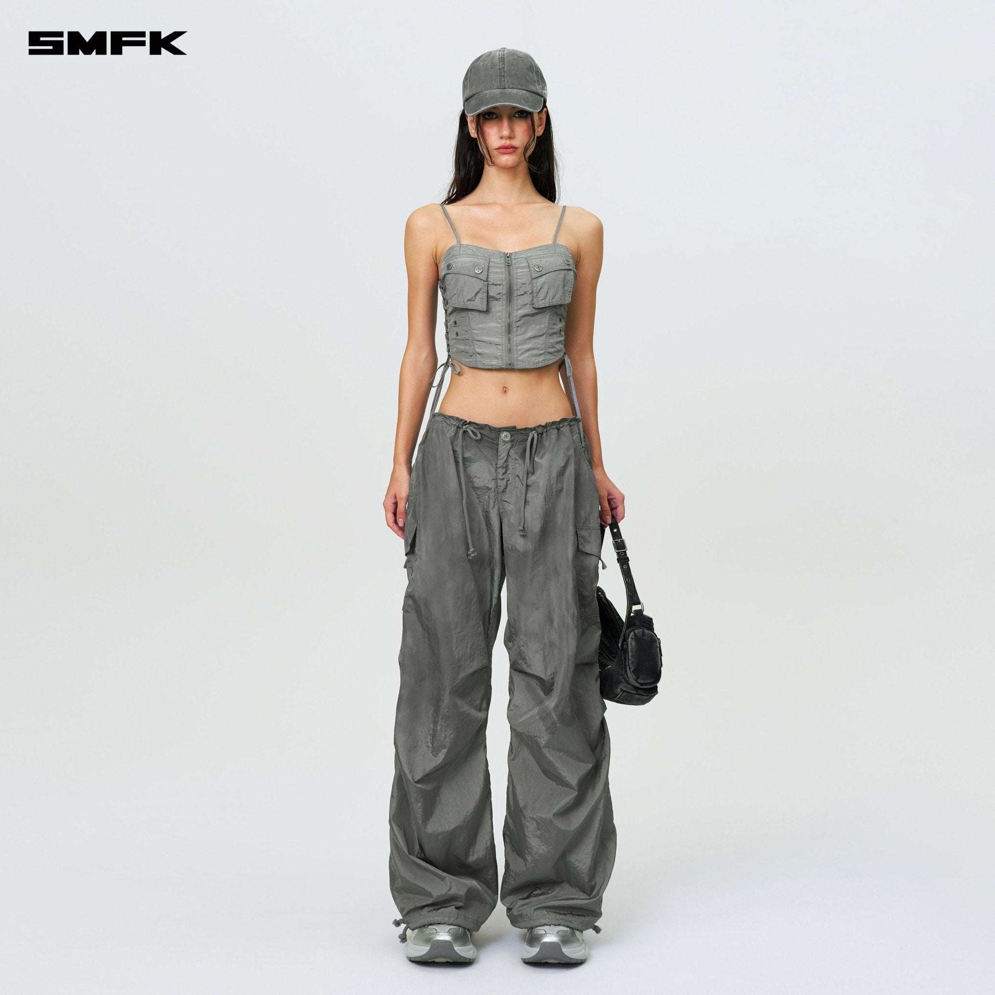 SMFK FUTURE Storm Utility Tank Top Dark Gray | MADAX