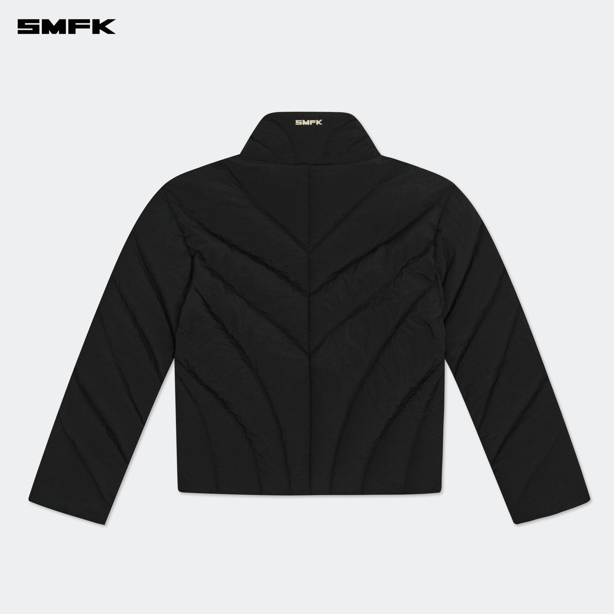 SMFK FUTURE Storm Wide Down Puff Jacket In Black | MADAX