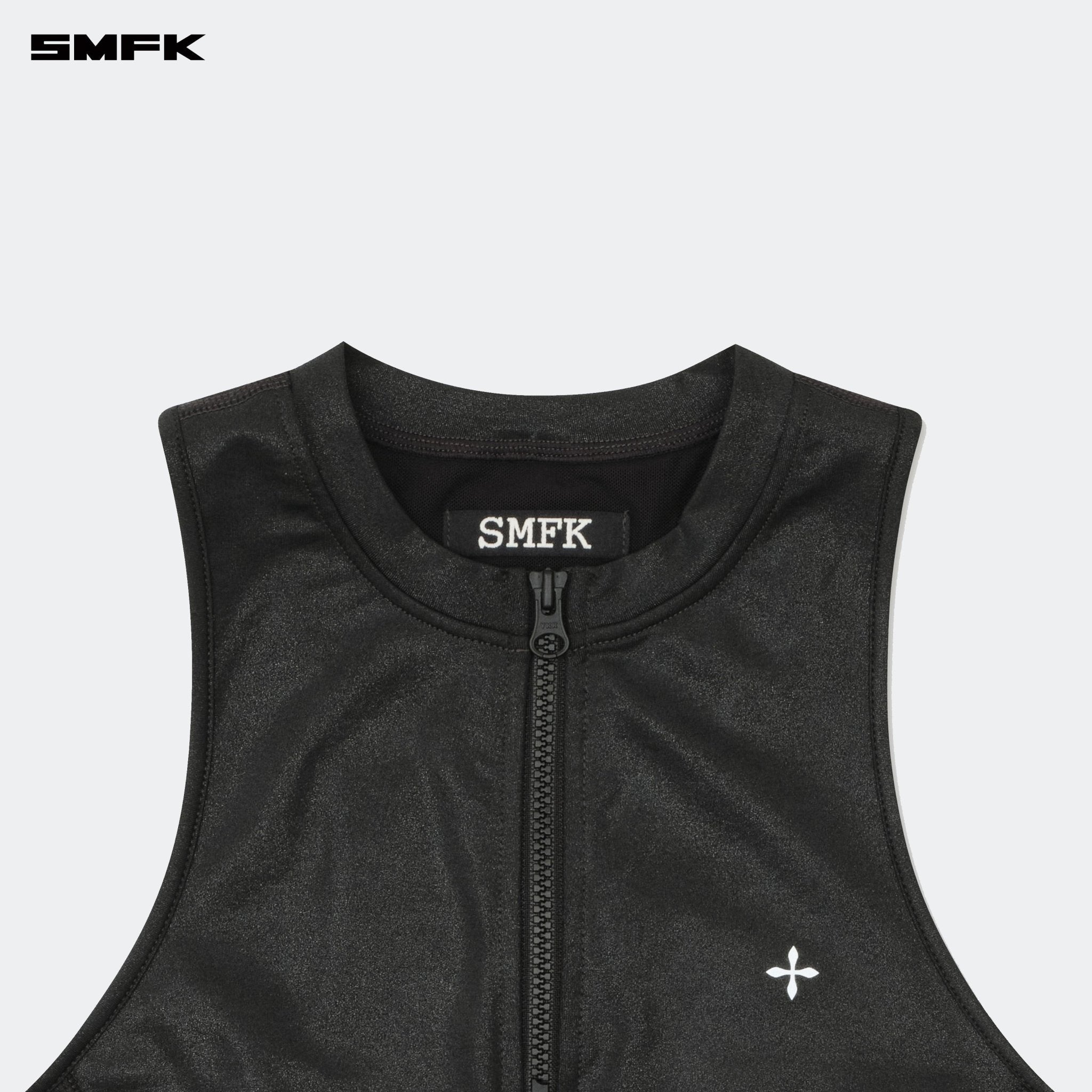 SMFK FUTURE Wave All - Round Body Shaping Vest Black | MADAX