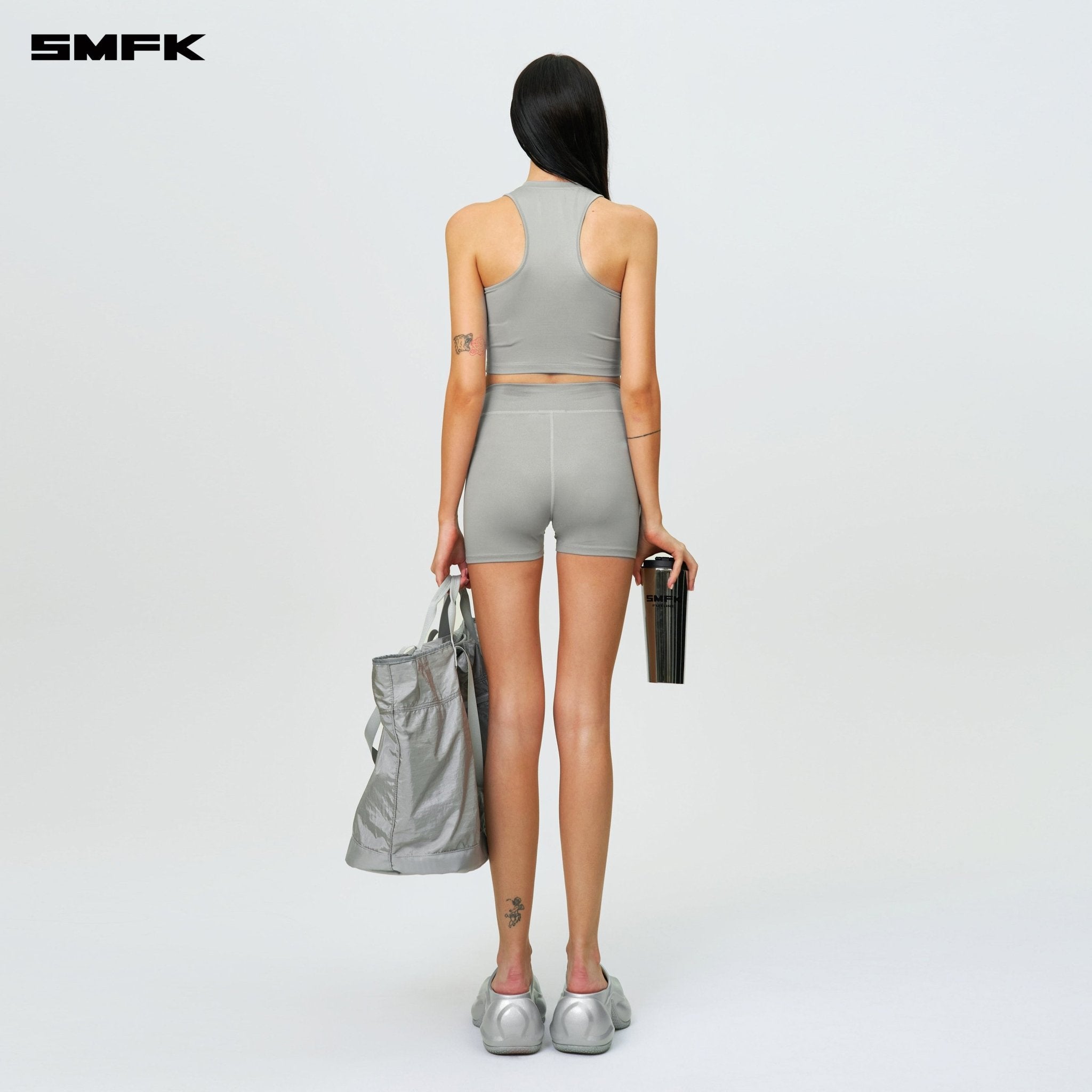 SMFK FUTURE Wave All - Round Body Shaping Vest Silver | MADAX