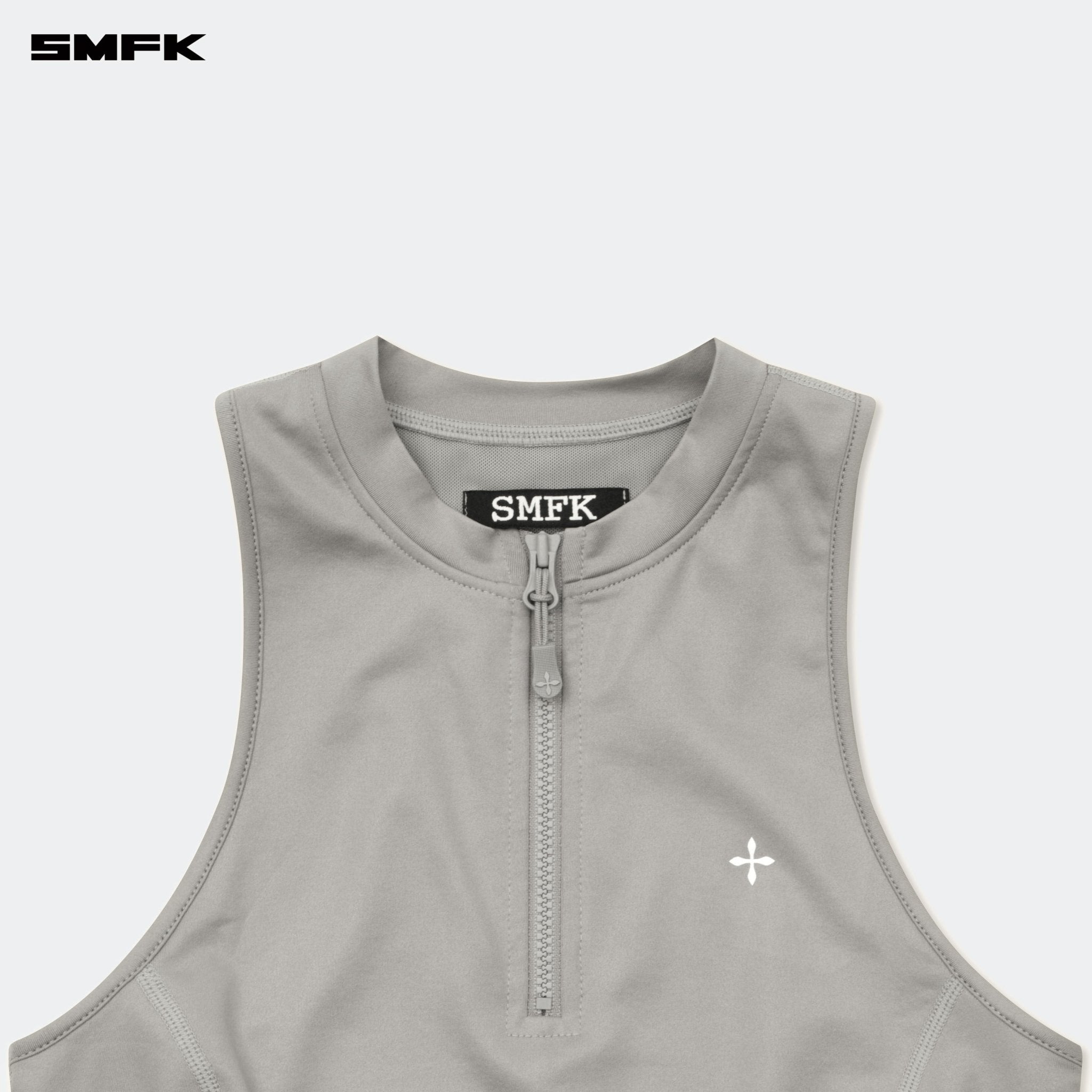 SMFK FUTURE Wave All - Round Body Shaping Vest Silver | MADAX