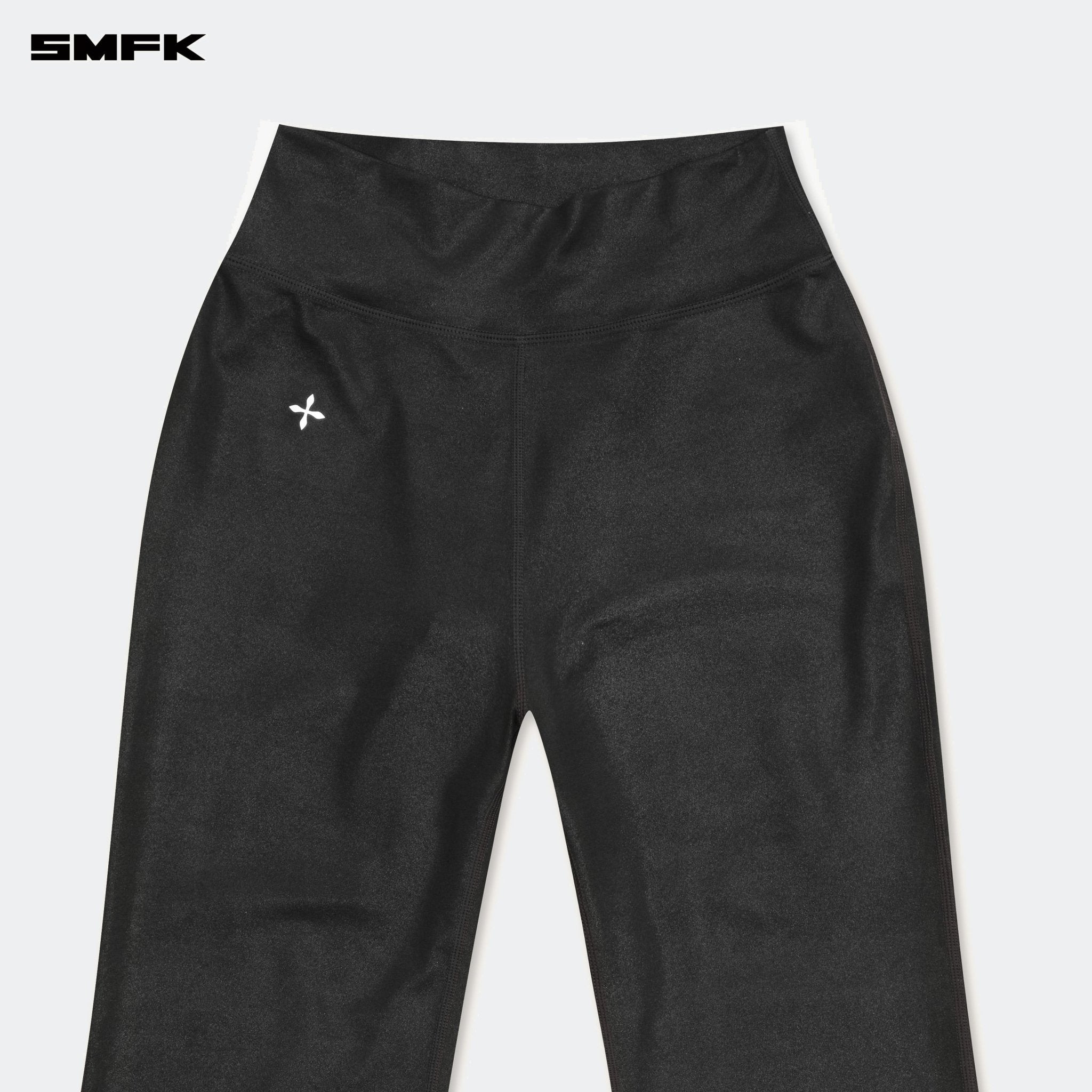 SMFK FUTURE Wave Body Shaping Flared Pants Lightning Black | MADAX