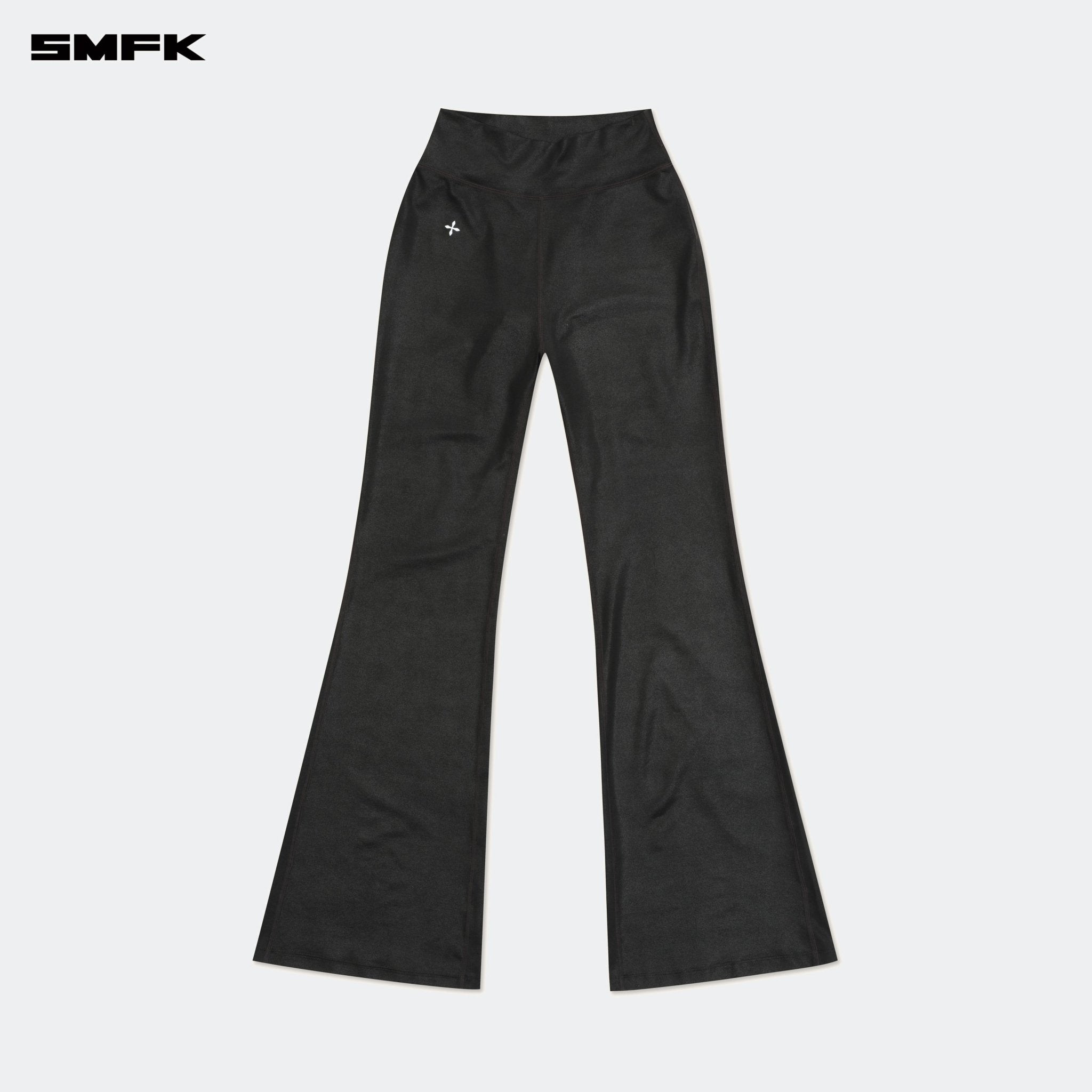 SMFK FUTURE Wave Body Shaping Flared Pants Lightning Black | MADAX