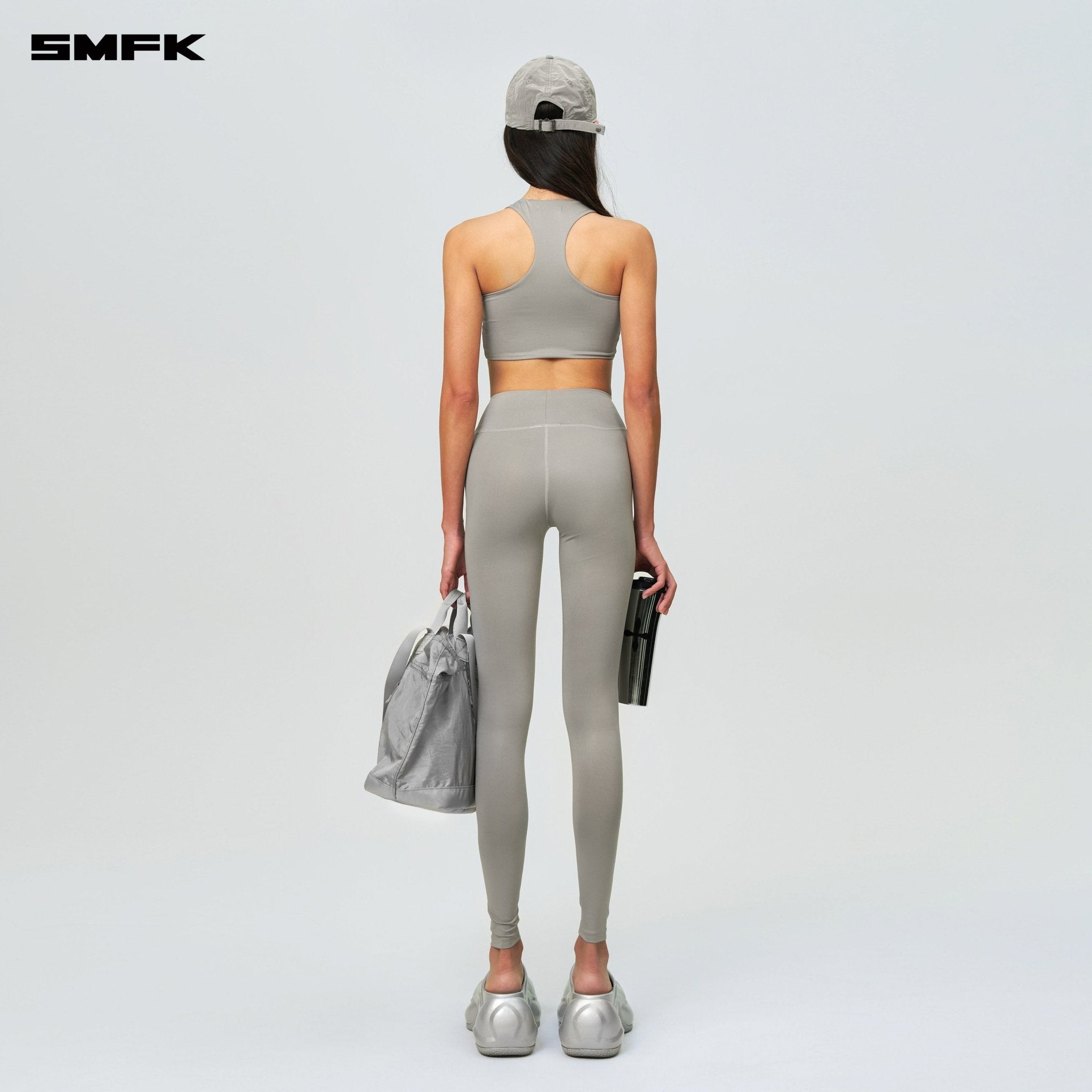 SMFK FUTURE Wave Body Shaping Long Pants Starry Silver | MADAX