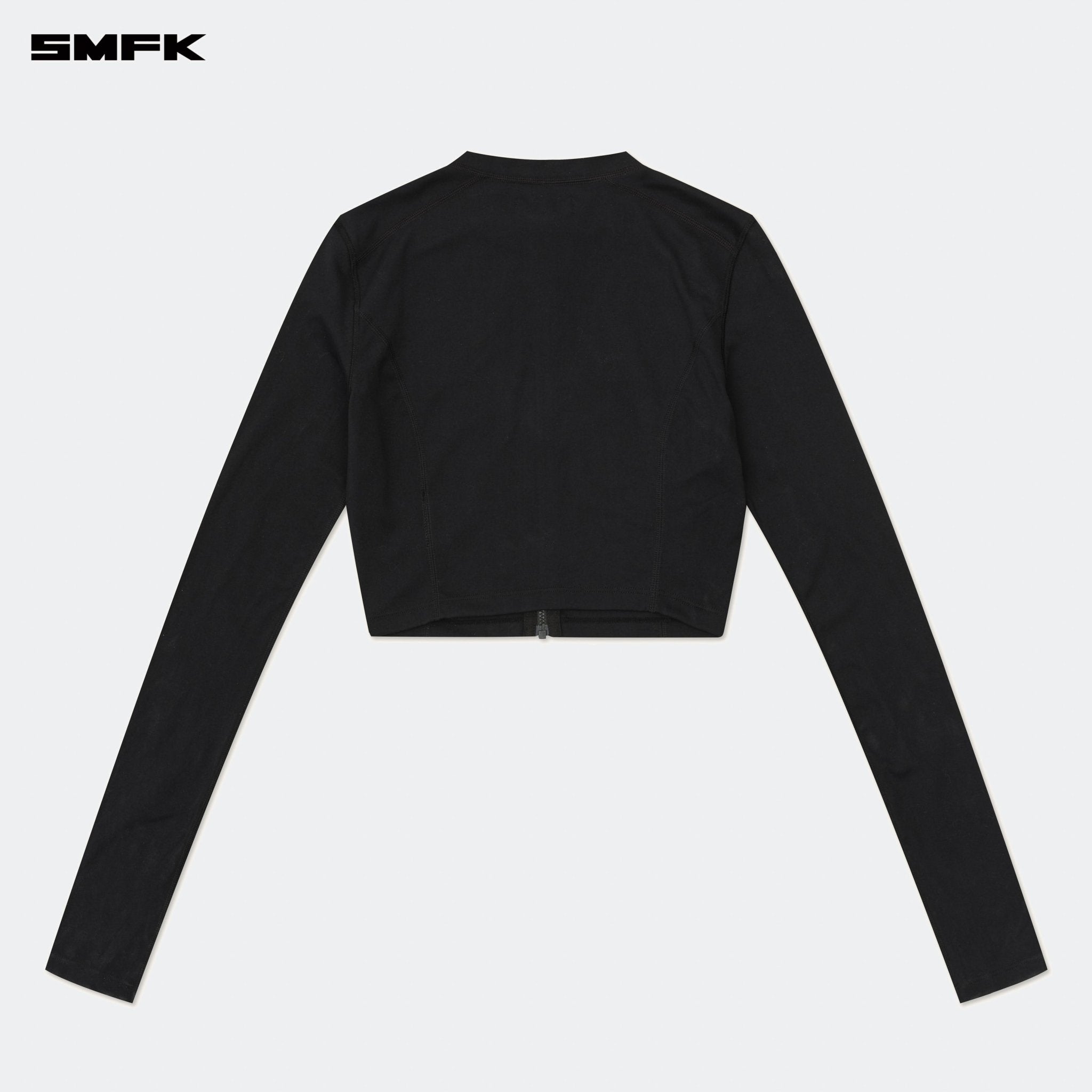 SMFK FUTURE Wave Body Shaping Short Jacket Black | MADAX