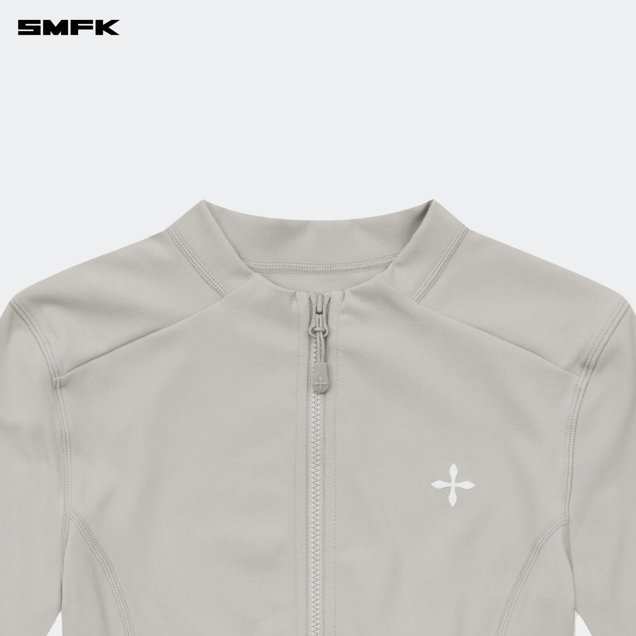 SMFK FUTURE Wave Body Shaping Short Jacket Gray | MADAX