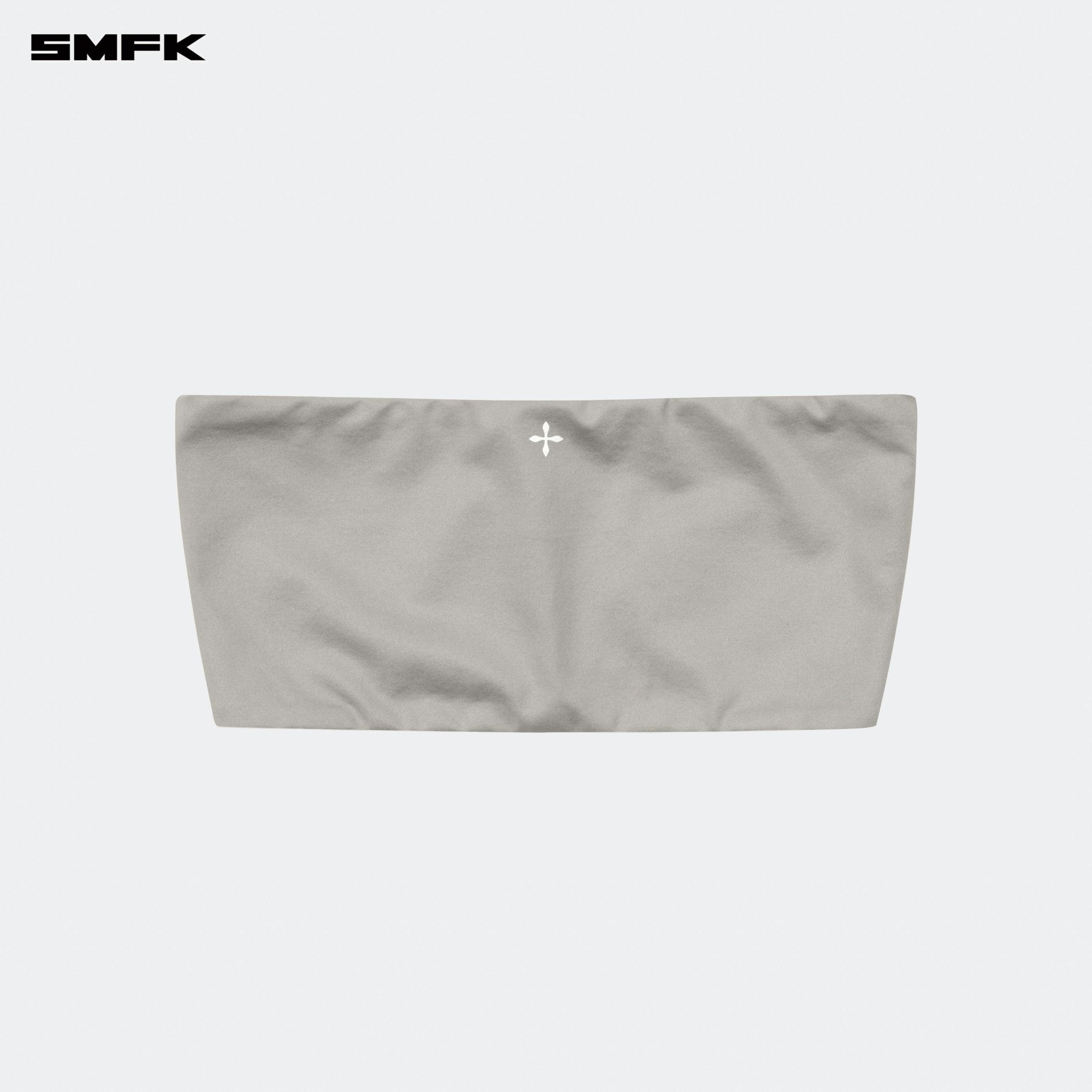 SMFK FUTURE Wave Body Shaping Tube Top Silver | MADAX