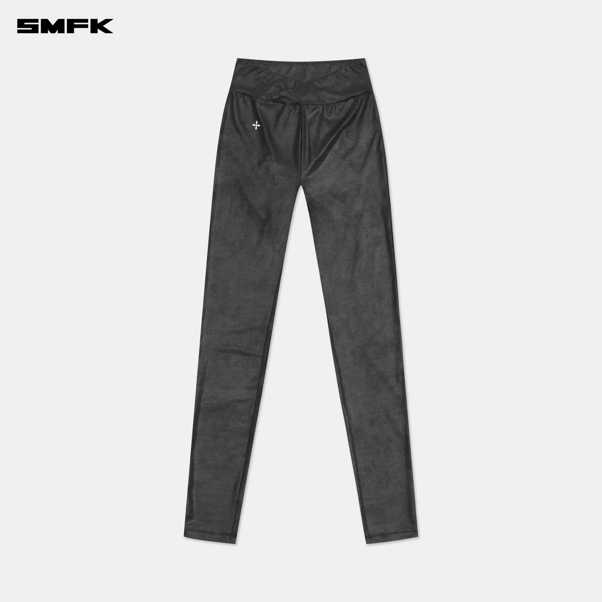 SMFK FUTURE Wave High - Waisted Body Shaping Long Pants Black | MADAX