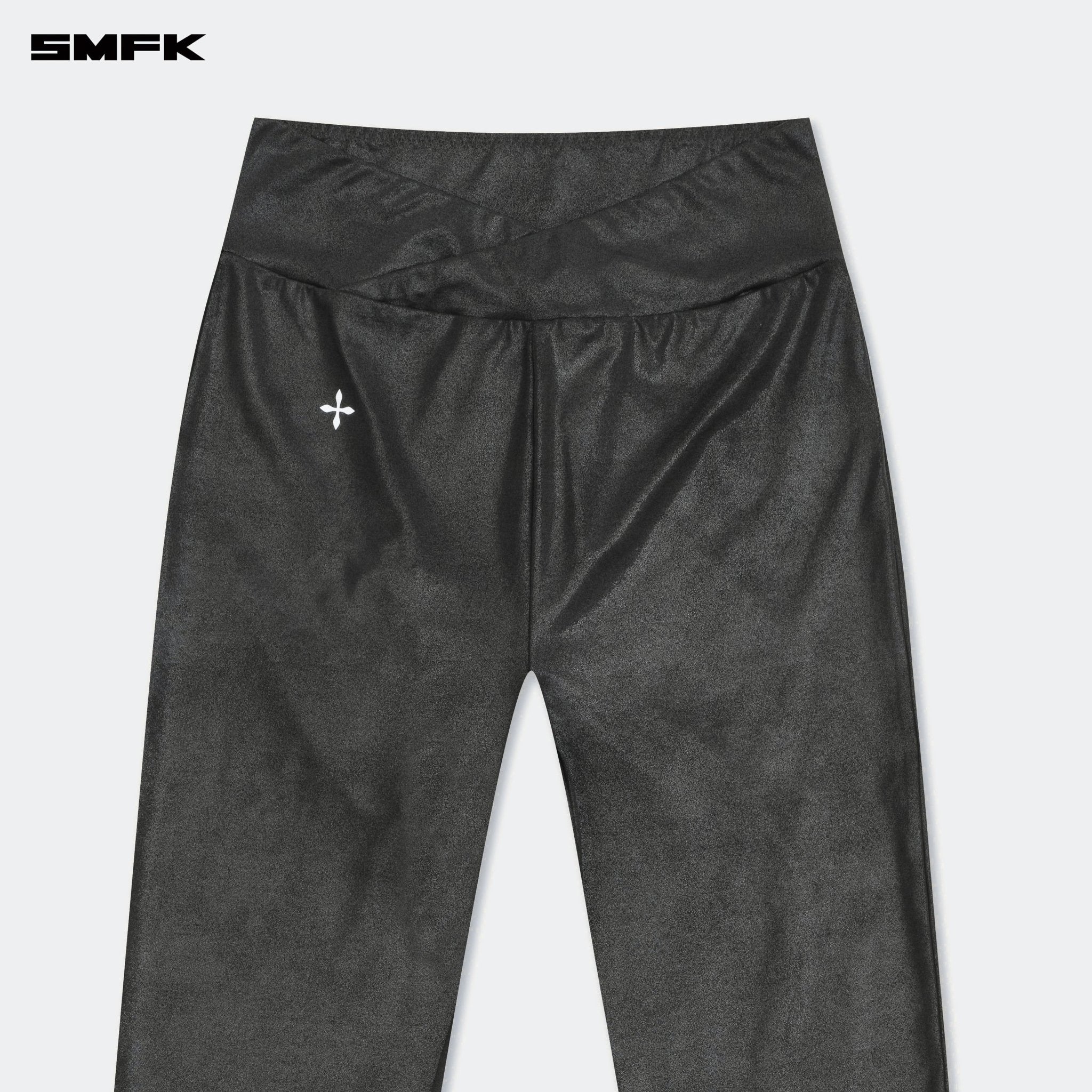 SMFK FUTURE Wave High - Waisted Body Shaping Long Pants Black | MADAX