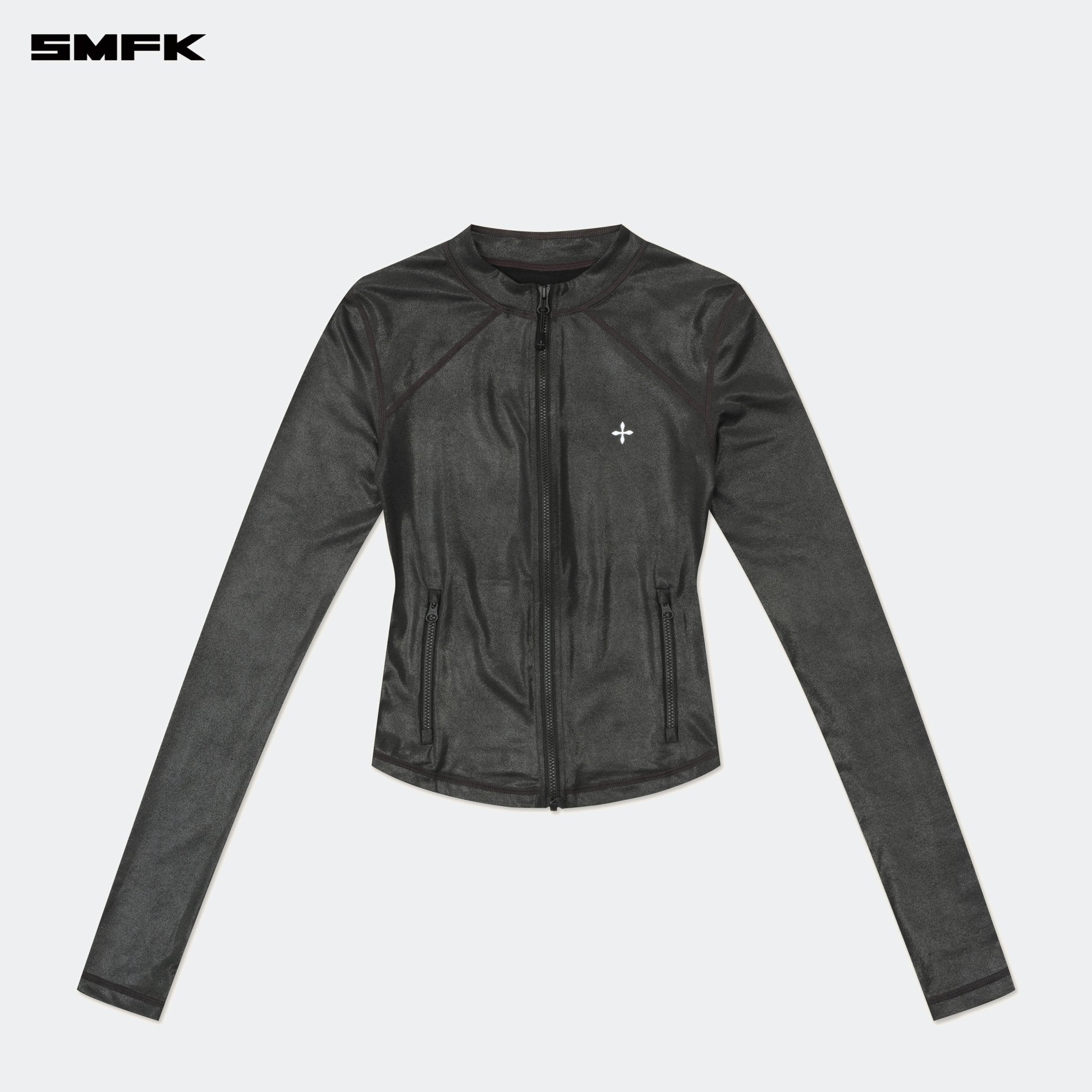 SMFK FUTURE Wave Mindful Body Shaping Jacket Black | MADAX