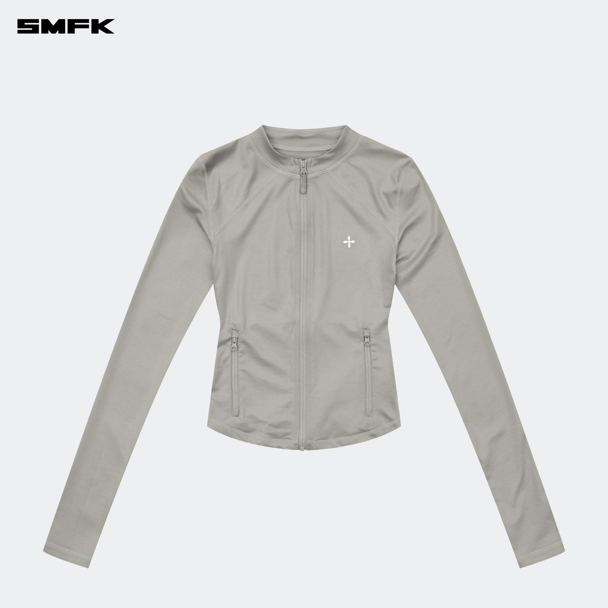 SMFK FUTURE Wave Mindful Body Shaping Jacket Silver | MADAX