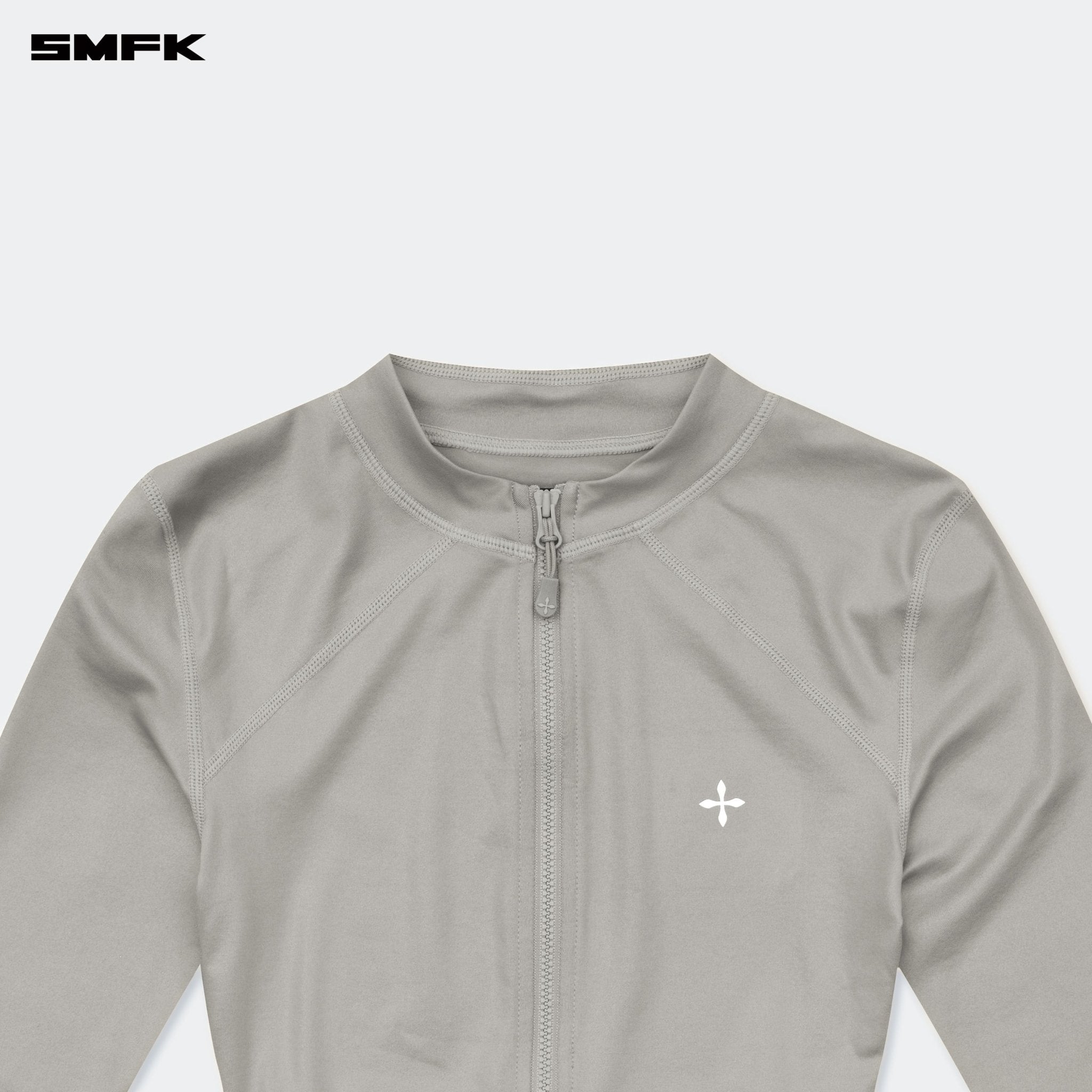 SMFK FUTURE Wave Mindful Body Shaping Jacket Silver | MADAX