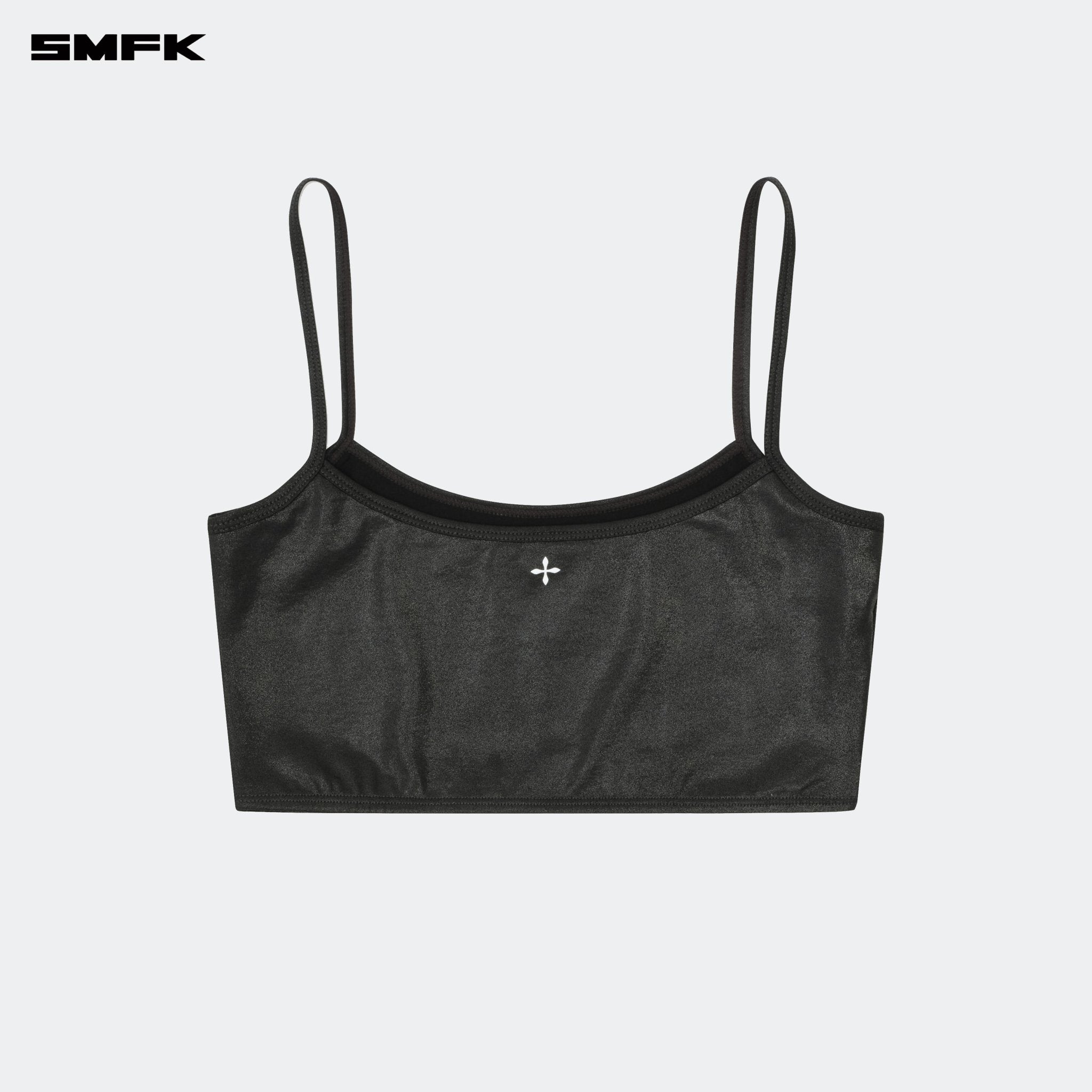 SMFK FUTURE Wave Mindful Body Shaping Strap Top Black | MADAX