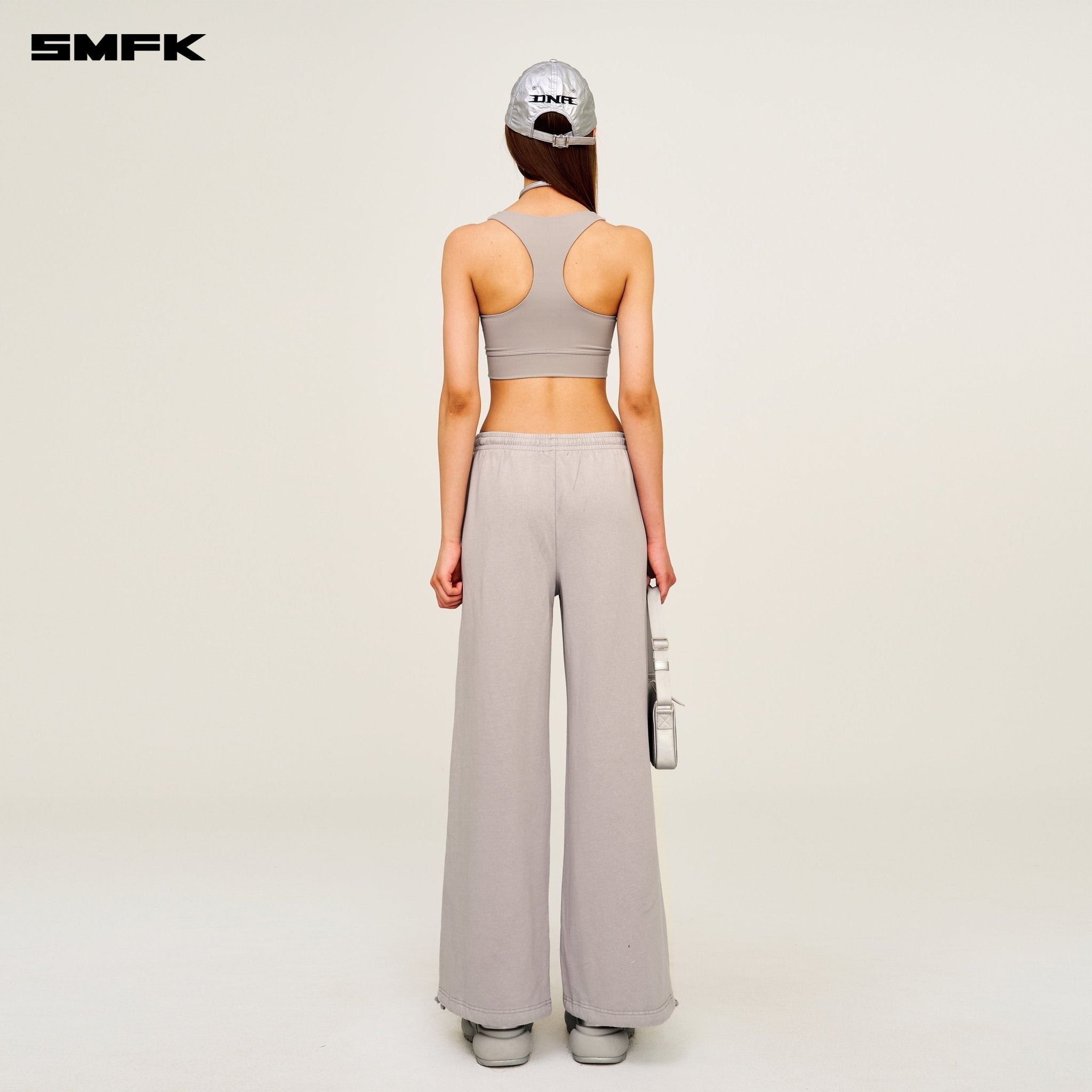 SMFK Future Wave One - piece Classic Body - shaping Vest In Grey | MADAX