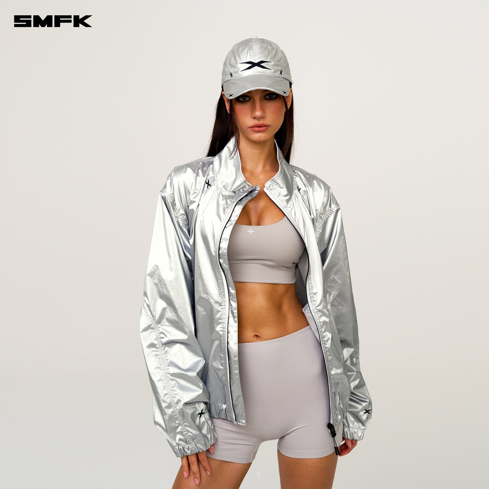 SMFK Future X Extreme Gene Ultra Light Baseball Cap In Space Silver | MADAX