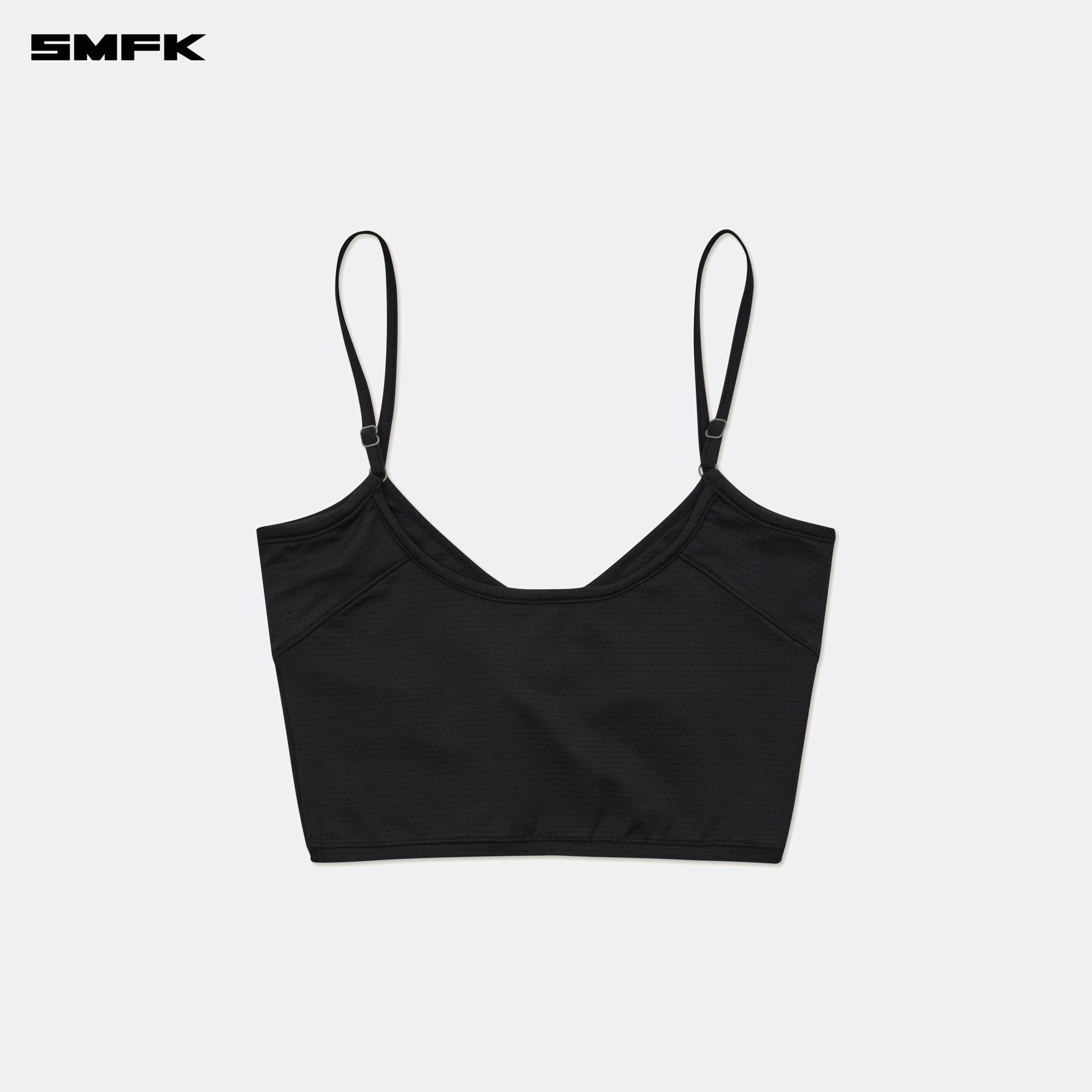 SMFK FUTURE X Extreme Sports Bra Strap Top Black | MADAX