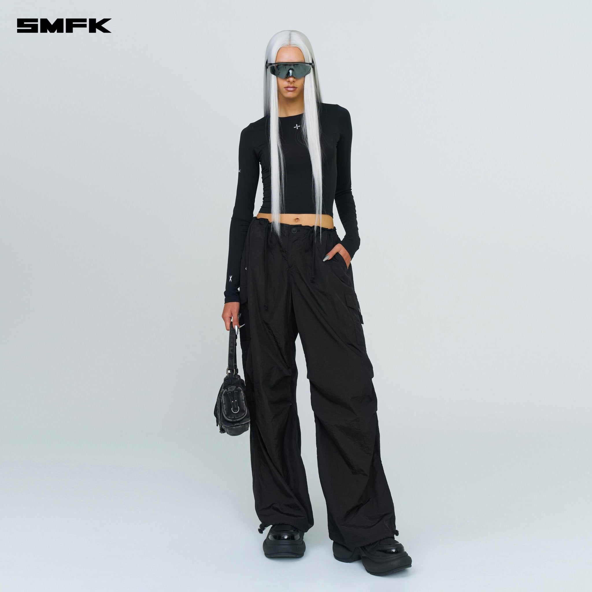 SMFK FUTURE X Extreme Sports Skin Top In Black | MADAX