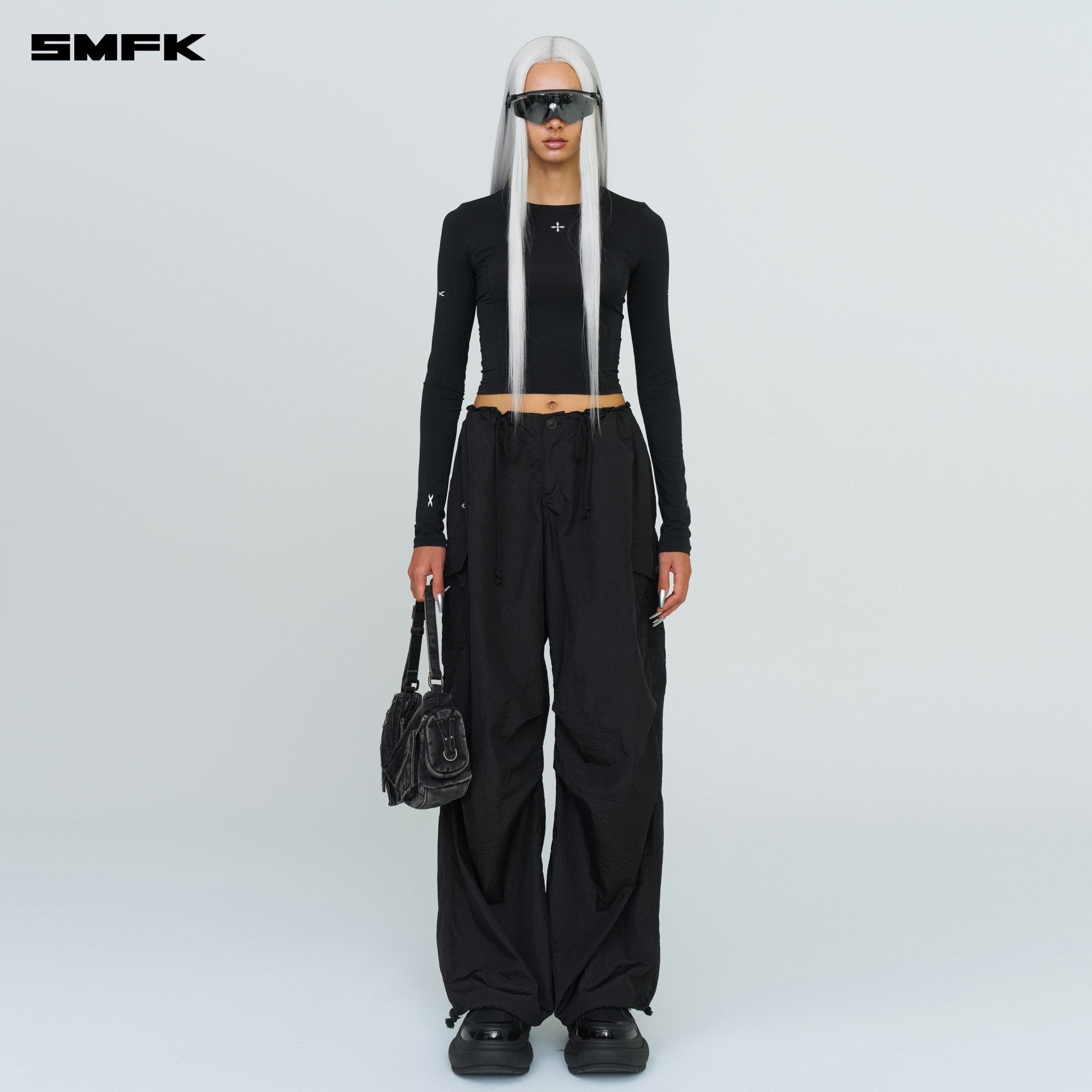 SMFK FUTURE X Extreme Sports Skin Top In Black | MADAX