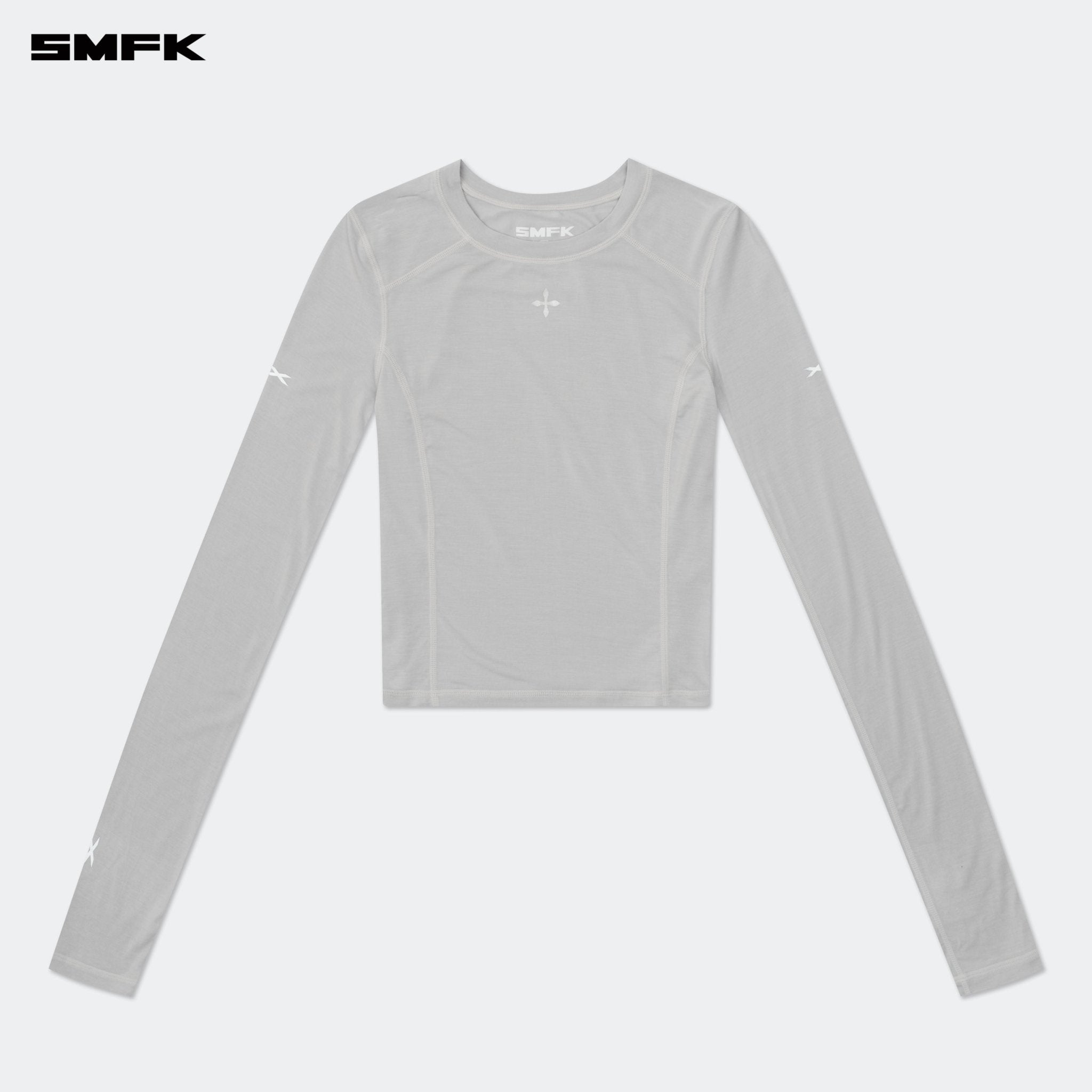 SMFK FUTURE X Extreme Sports Skin Top In Gray | MADAX