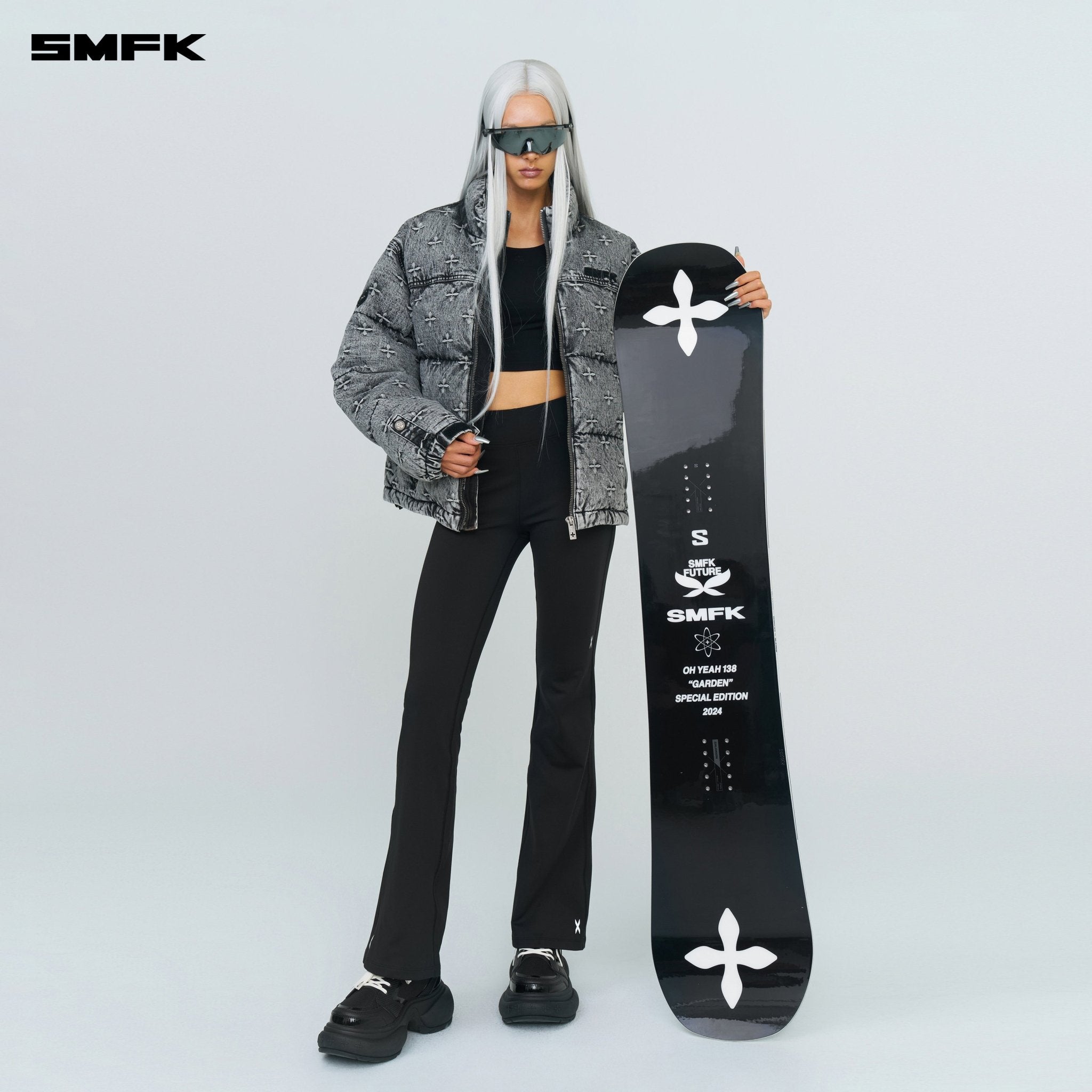 SMFK FUTURE X - Heat Shaping Flared Pants Black | MADAX