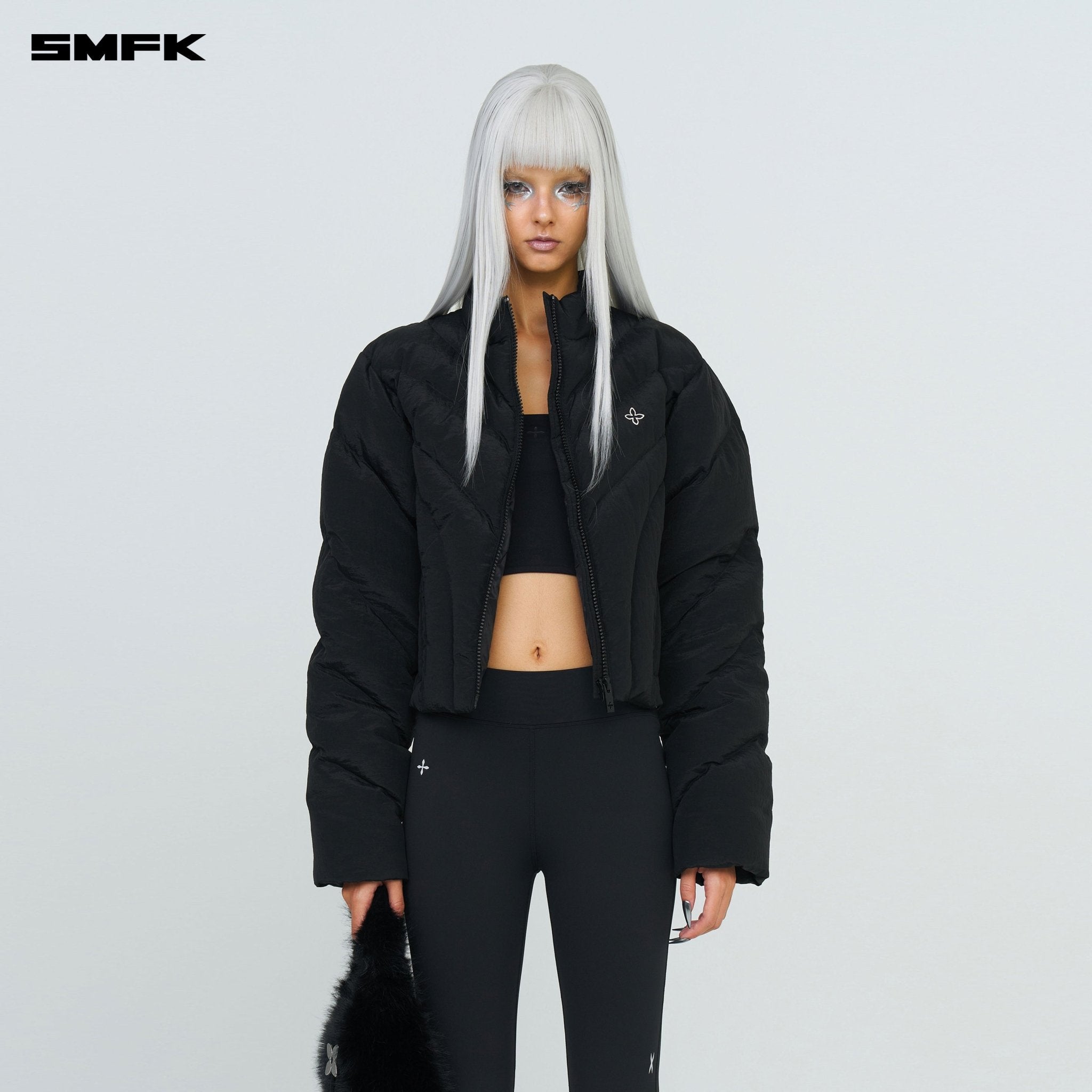 SMFK FUTURE X - Heat Shaping Flared Pants Black | MADAX