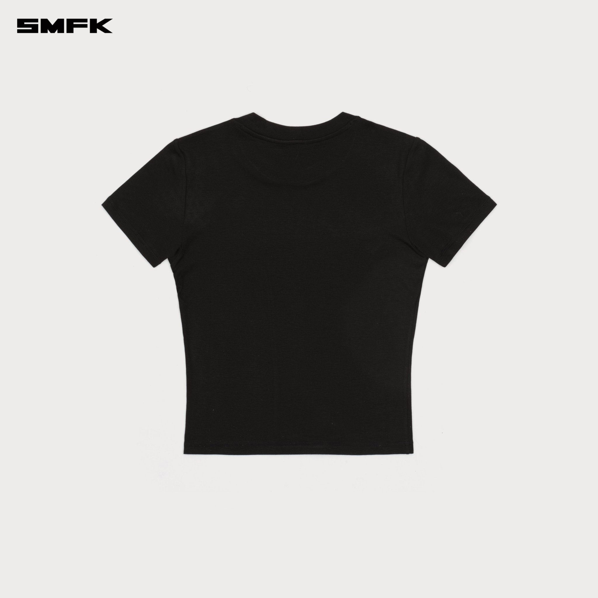 SMFK Future X Ripple Sports Slim Tee In Black | MADAX