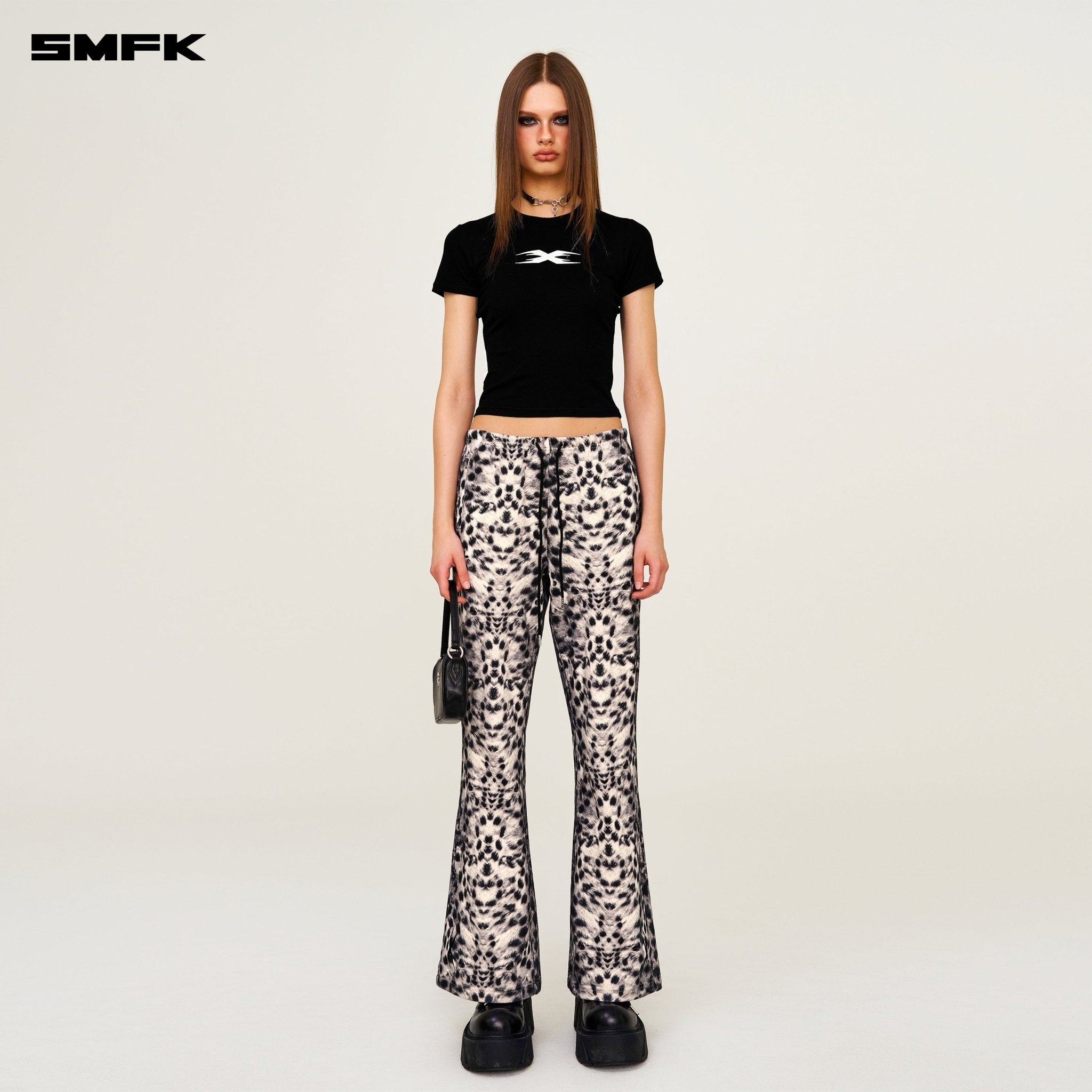 SMFK Future X Ripple Sports Slim Tee In Black | MADAX