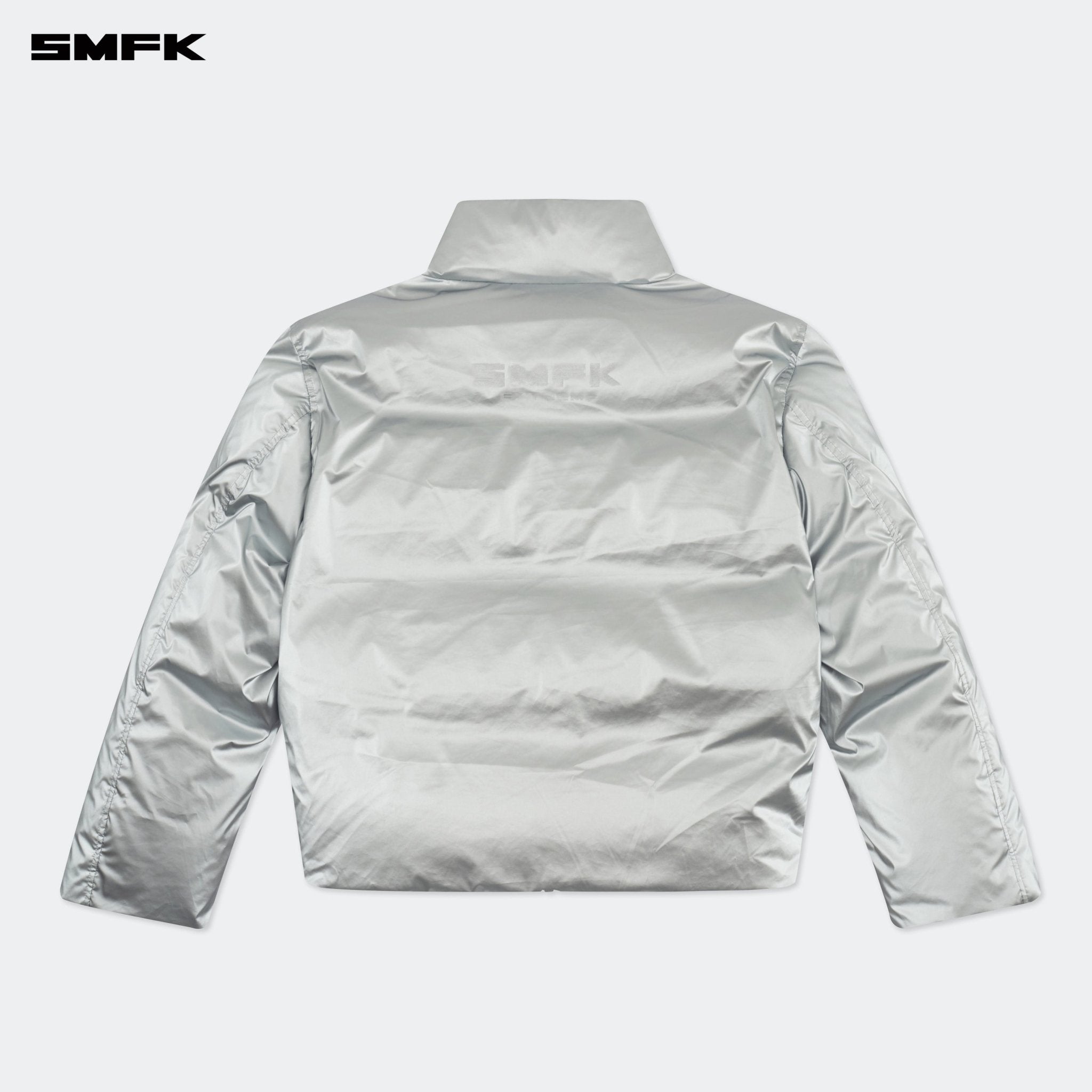 SMFK FUTURE X - Storm Air Bubble Puffer Jacket In Silver | MADAX