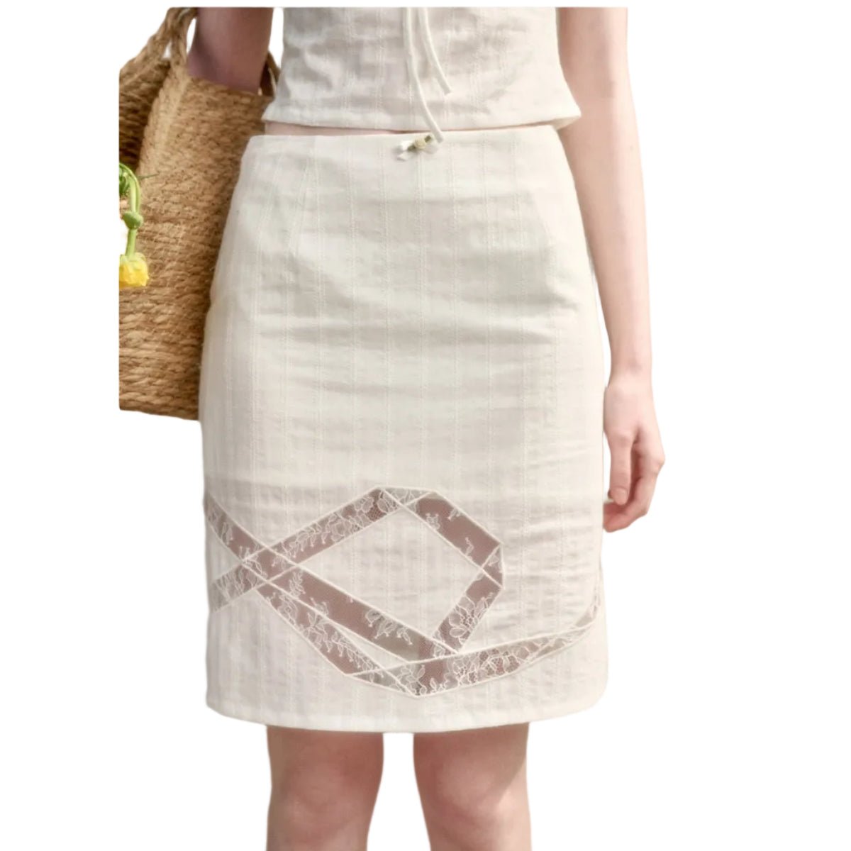 Group of Universe Gift Ribbon - White Skirt | MADAX